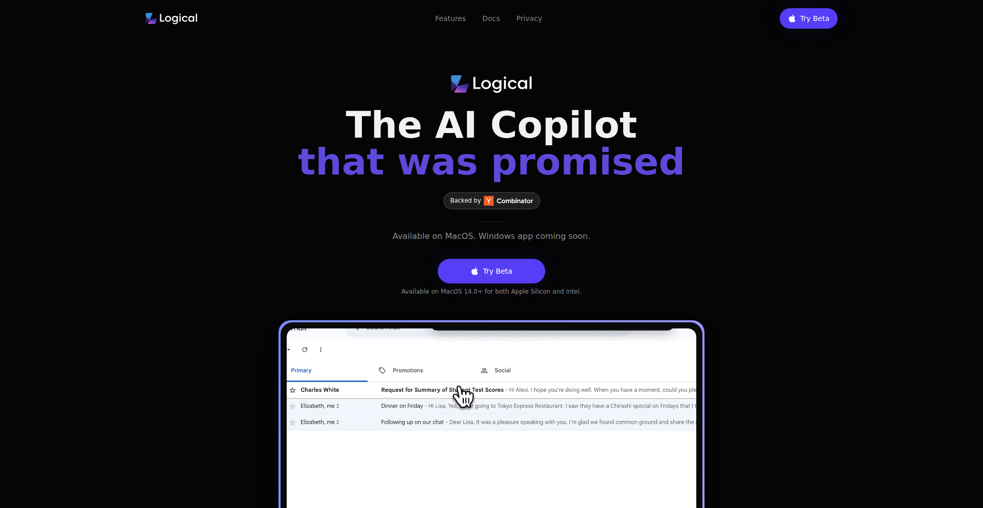 情境感知AI助理 - Logical