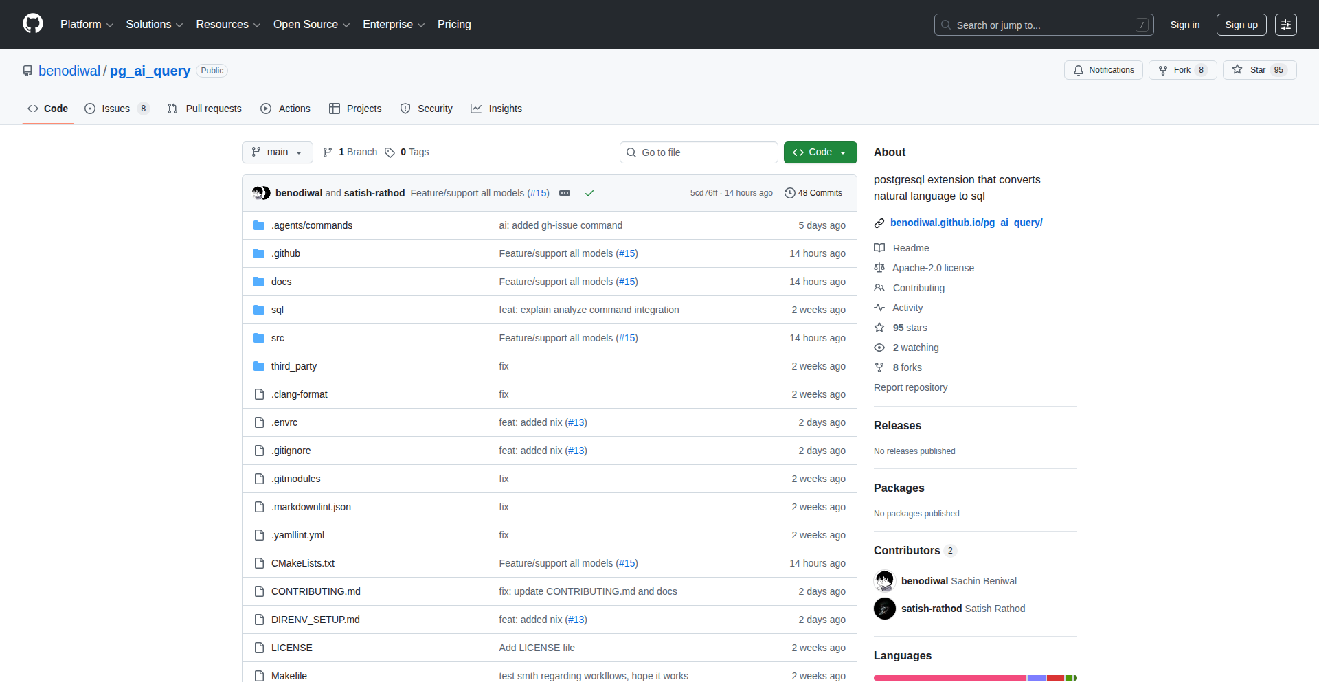 Pg_AI_Query: Natural Language SQL for PostgreSQL