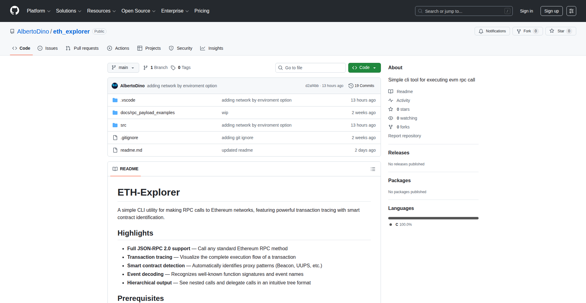 eth-explorer: CLI for Blockchain Event Visualization