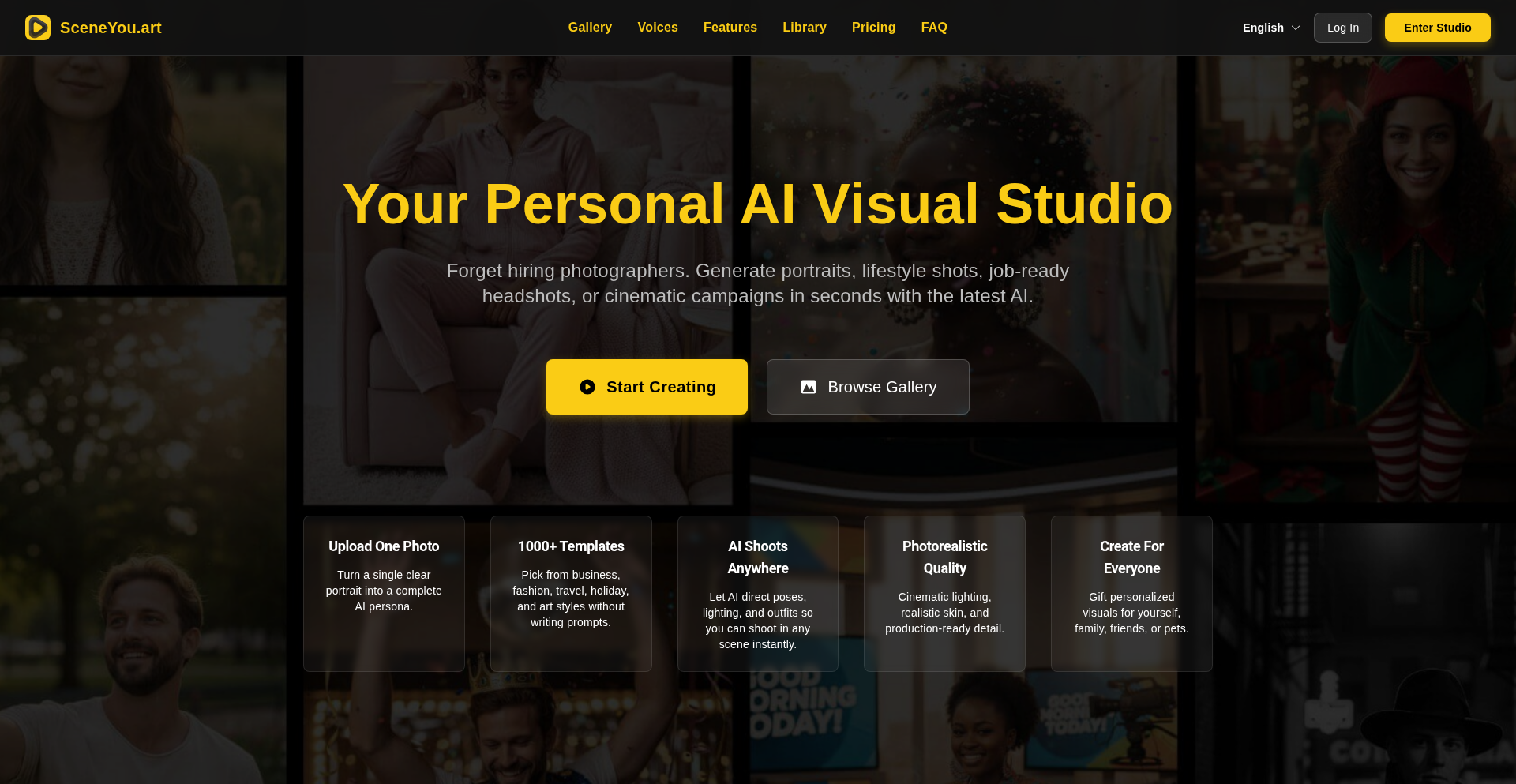 SceneYou.art - AI Persona Weaver