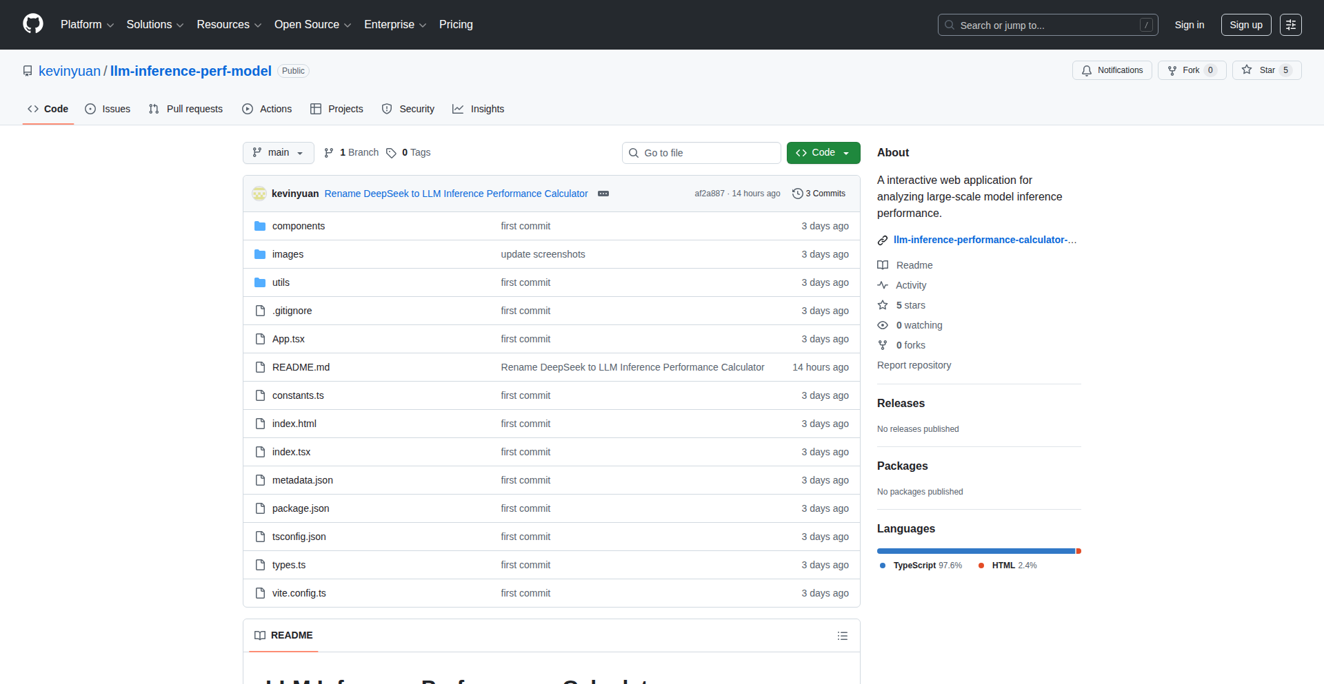 LLM Inference Physics Modeler
