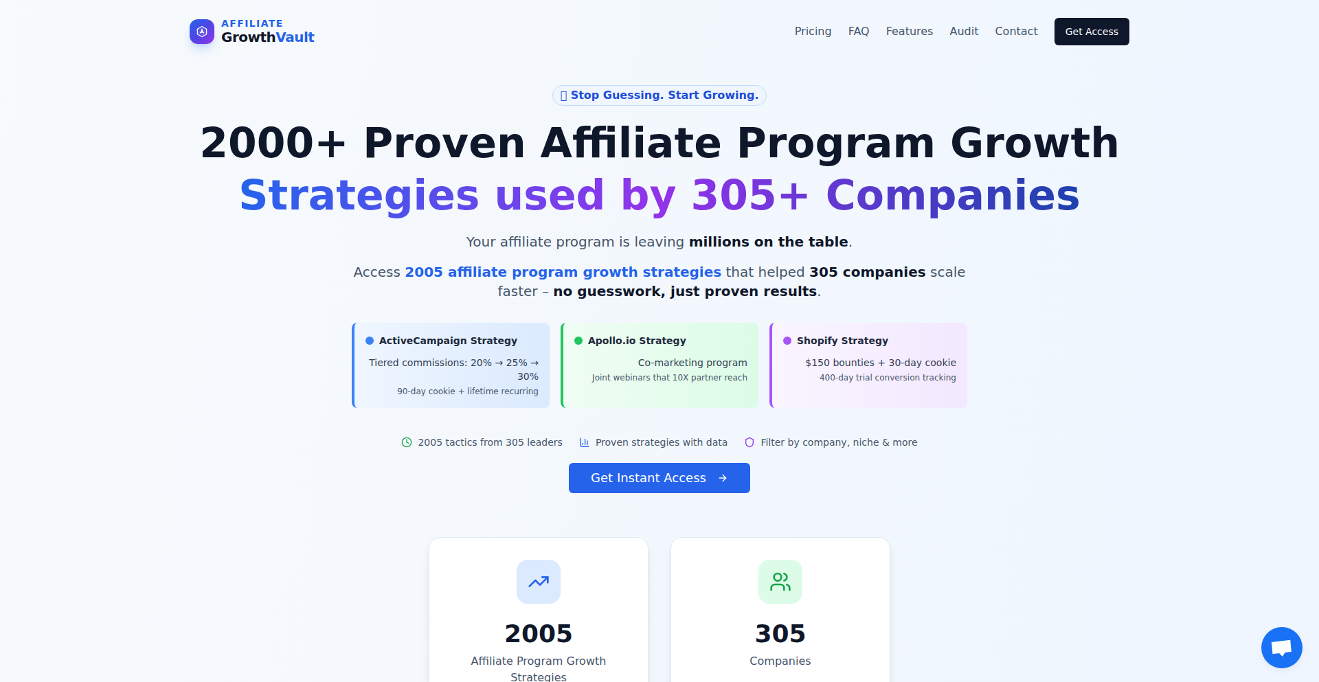 AffiliateGrowthVault: Strategy Discovery Engine