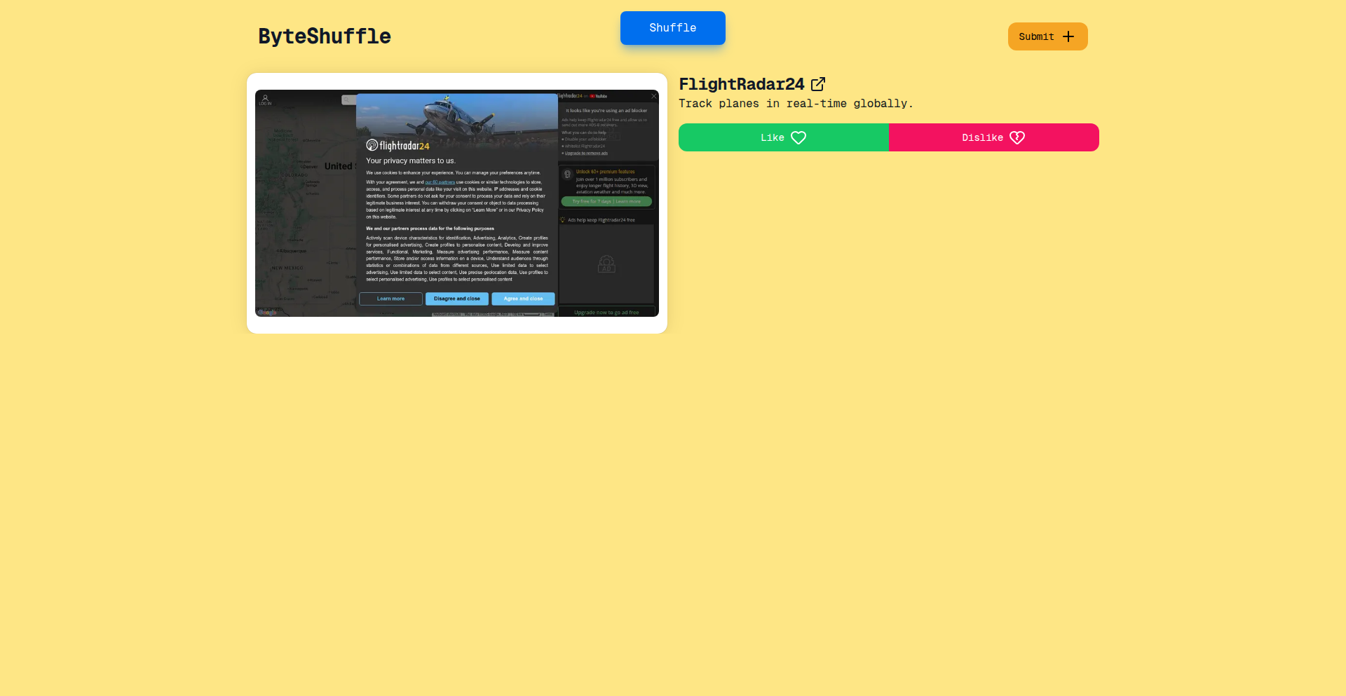 ByteShuffle: The Algorithmic Web Discovery Engine
