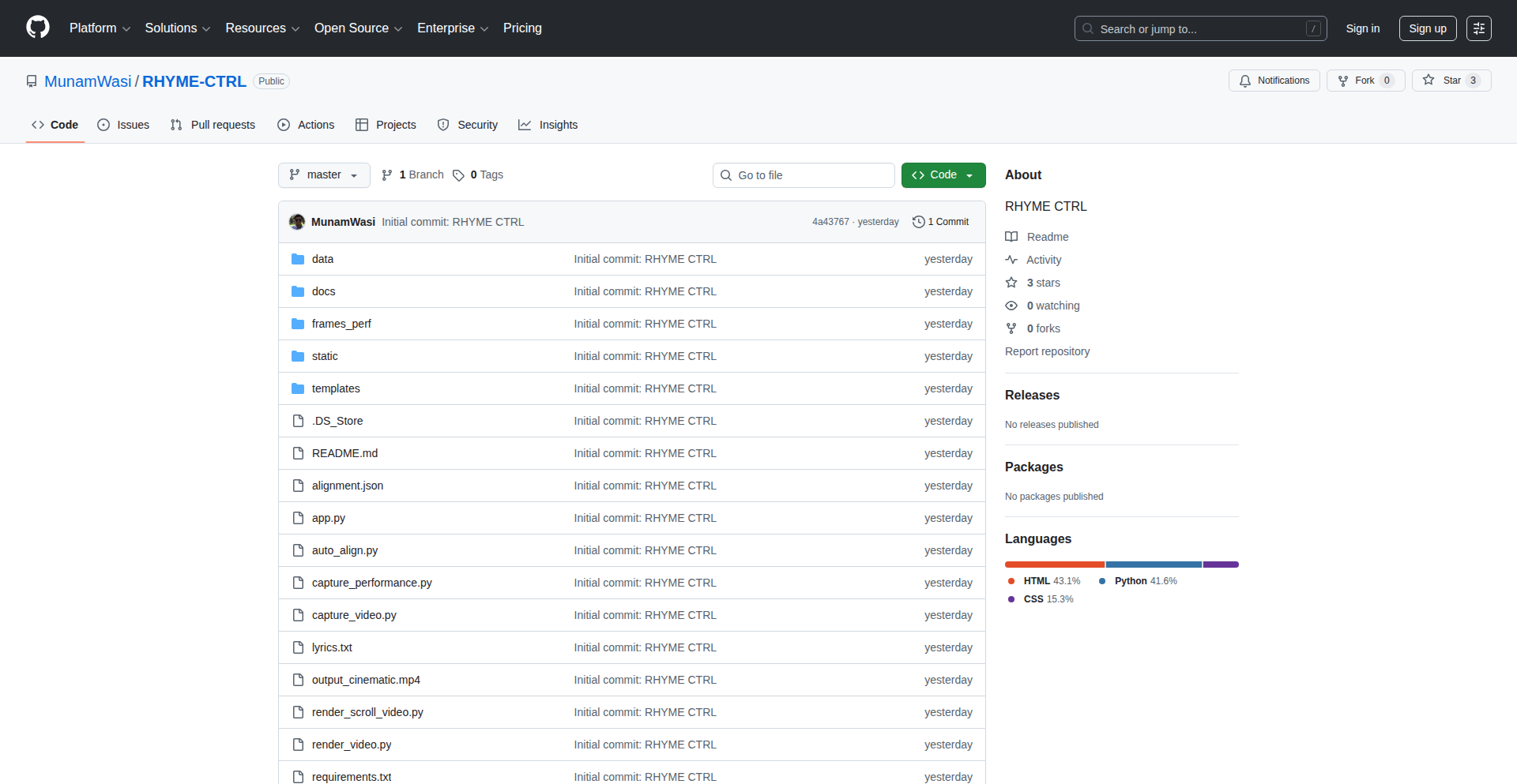 RhymeCTRL: AI-Powered Rap Verse Visualizer