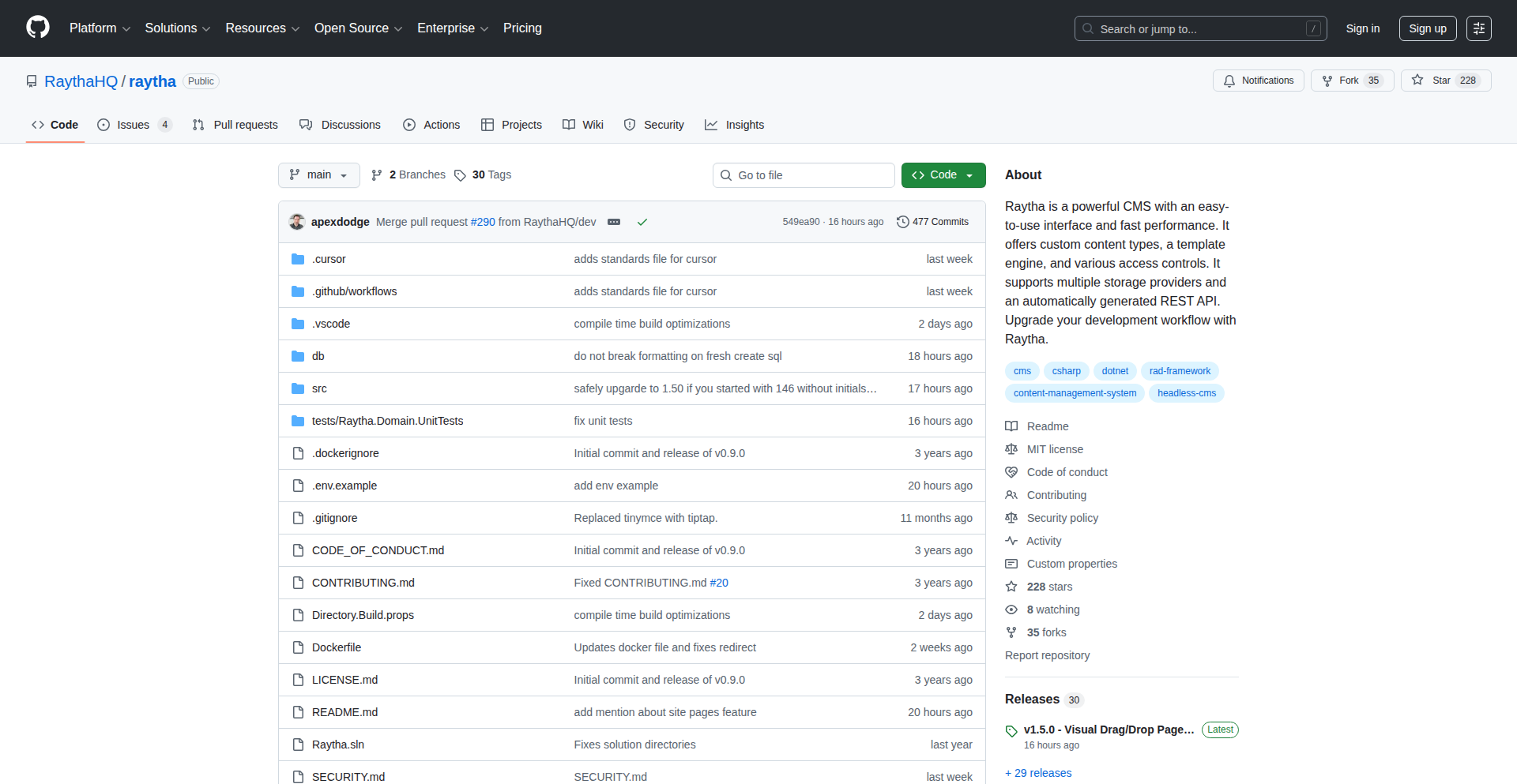 Raytha v1.5: 零代码迭代 .NET 内容管理系统