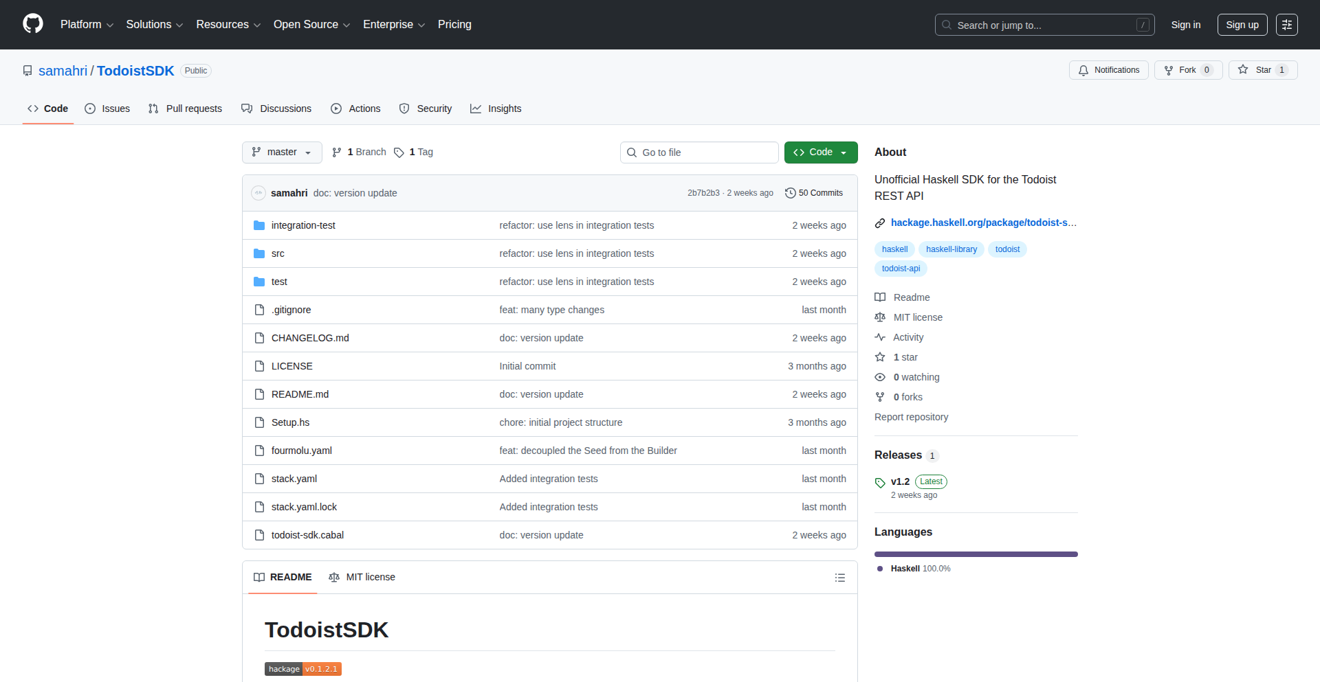 Haskell Todoist 智能助手