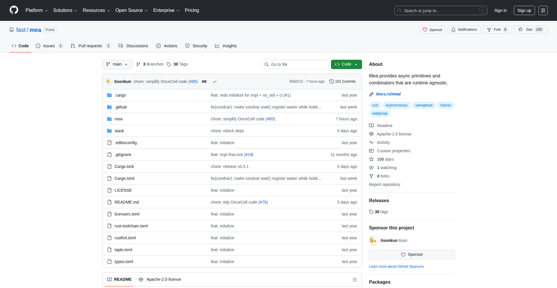 Rust 异步同步融合器