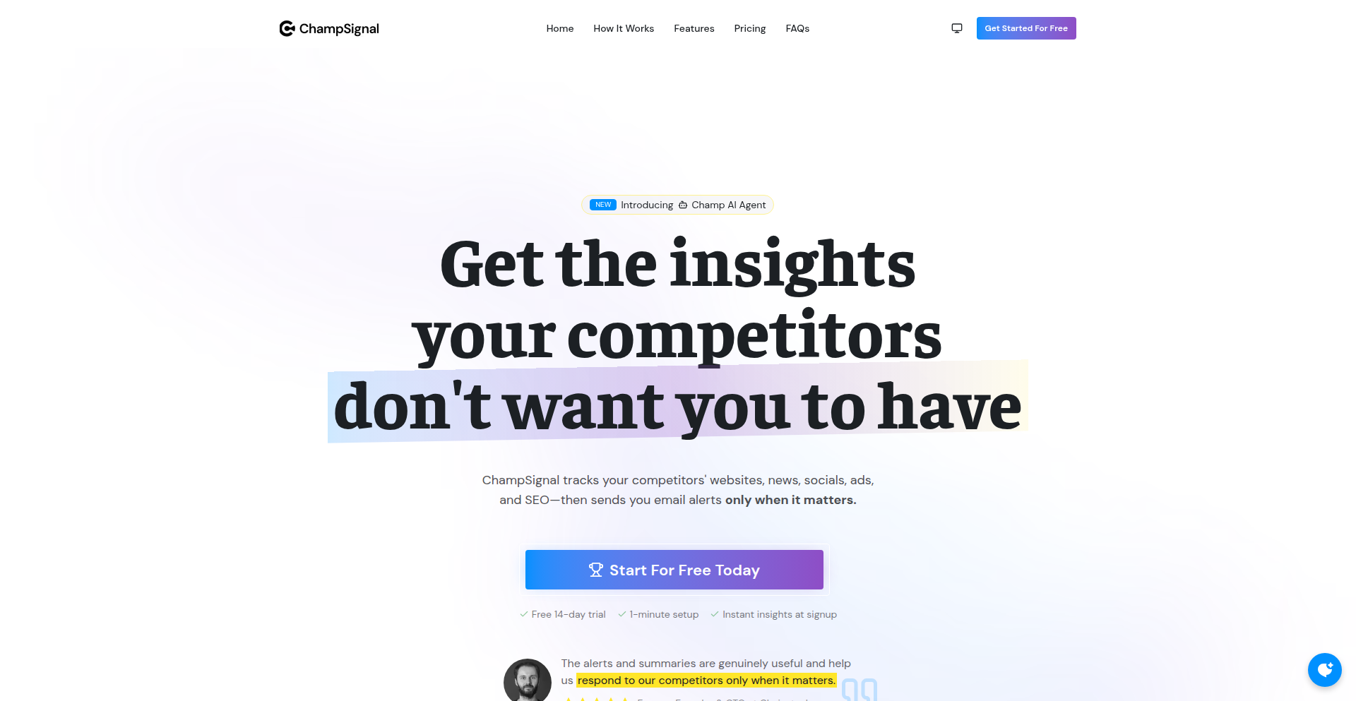 竞品洞察AI助手