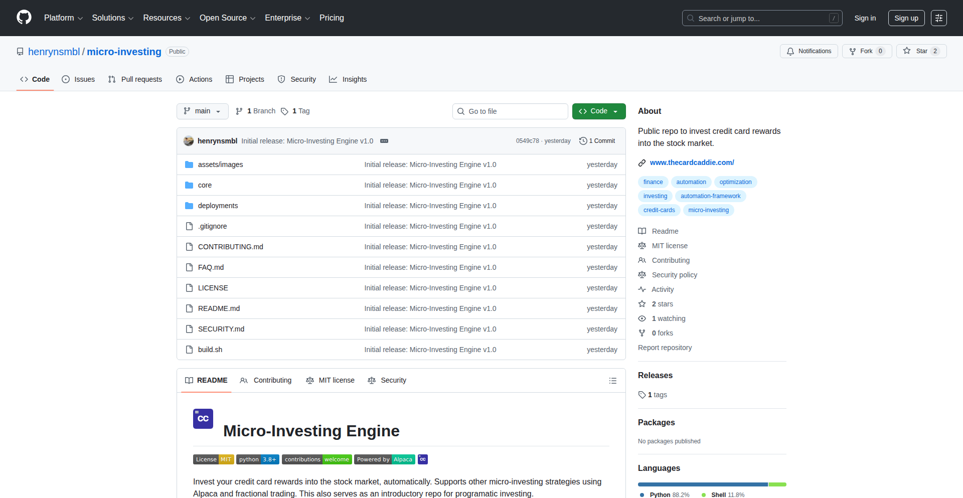 积少成多投资陆零