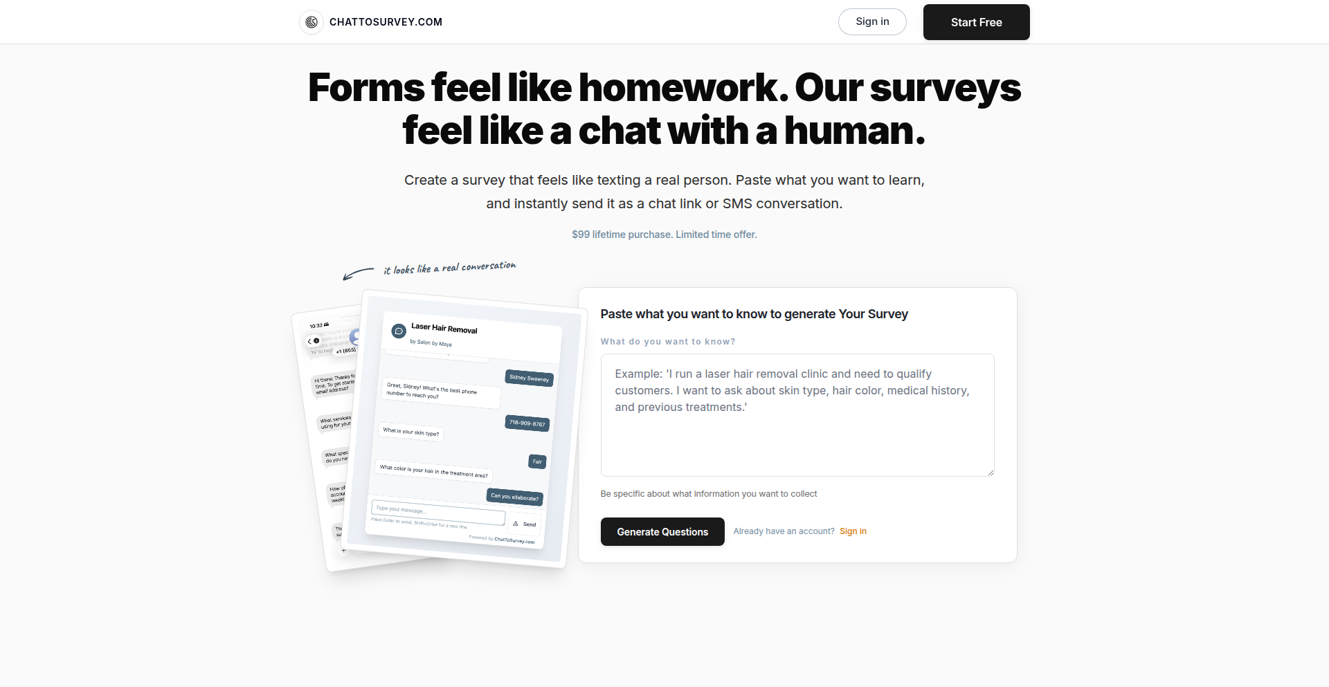 对话式问卷引擎（Conversational Survey Engine）