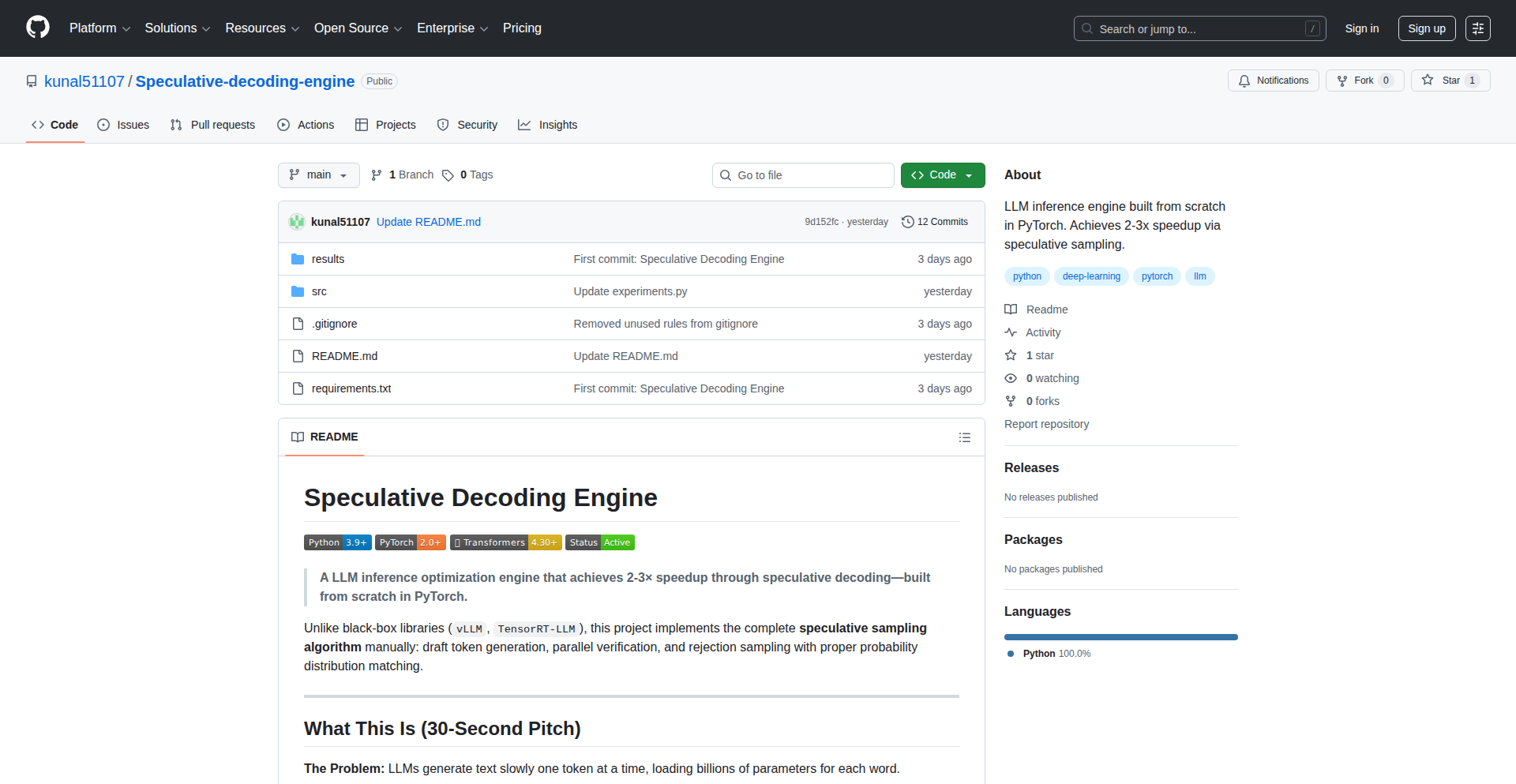 SpeculativeDecode-PyTorch