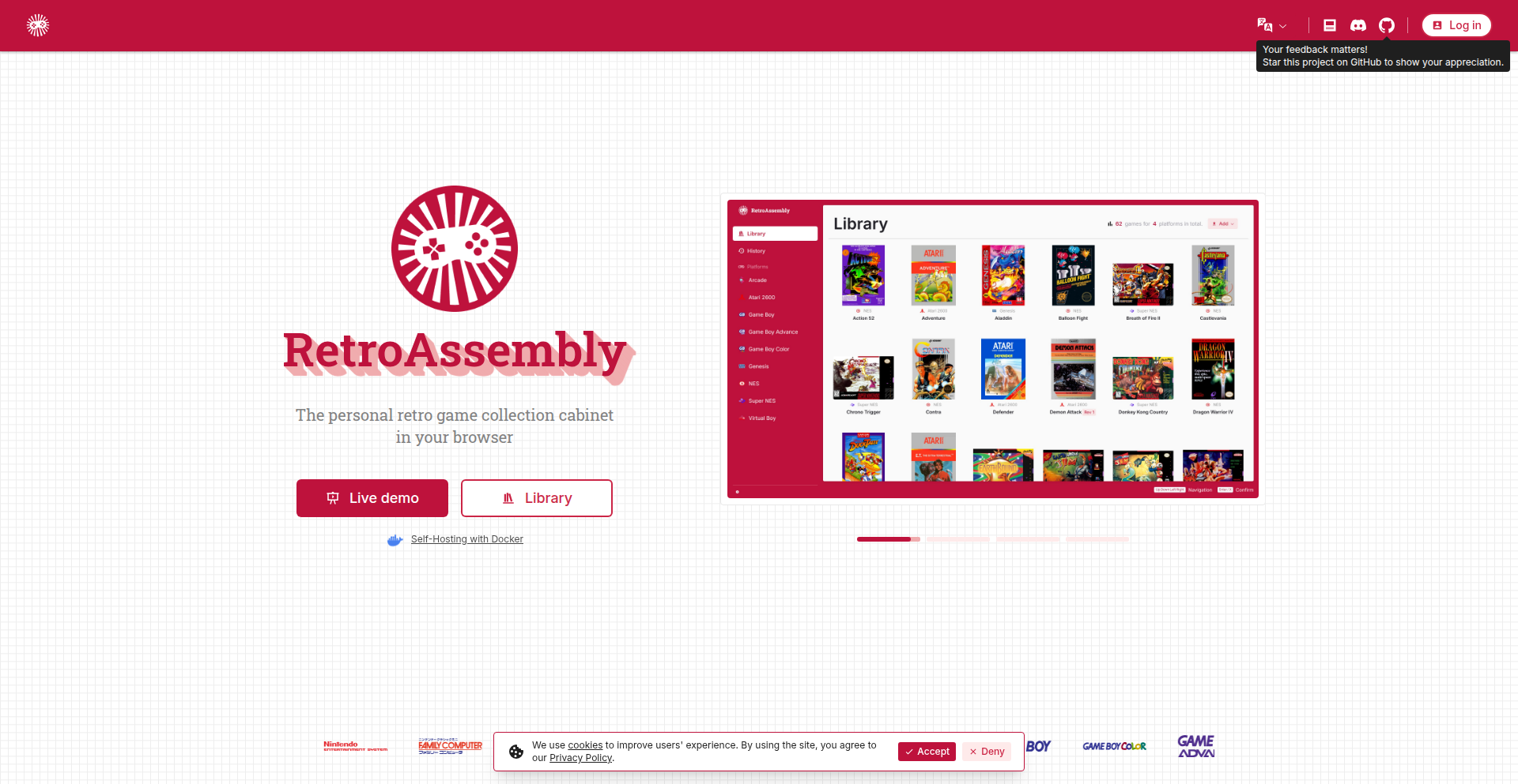 RetroAssembly：浏览器里的复古游戏机