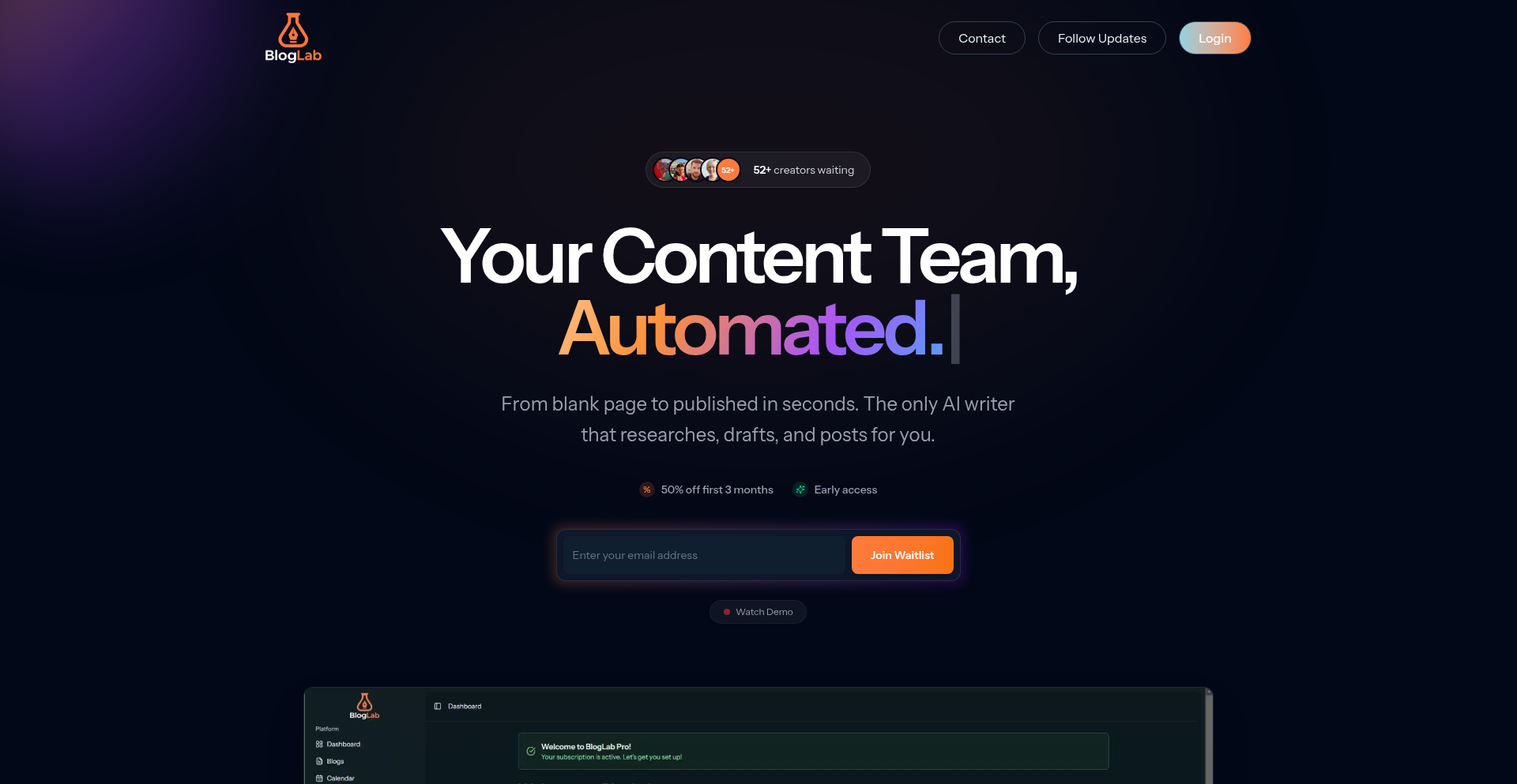 BlogLab: SEO内容自动化引擎