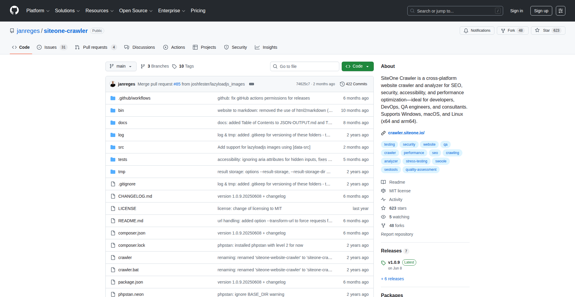 SiteOne Crawler: 网站变身LLM友好Markdown