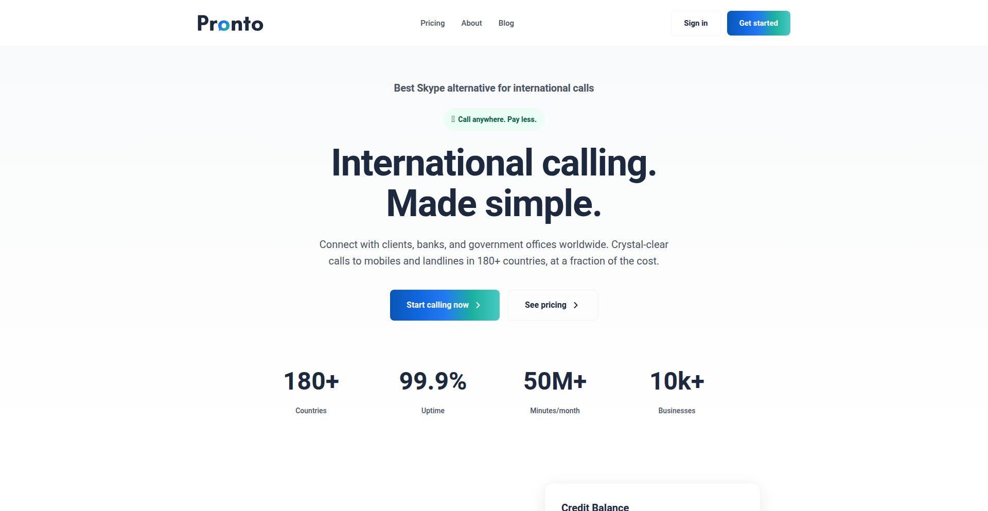 低成本国际通话神器