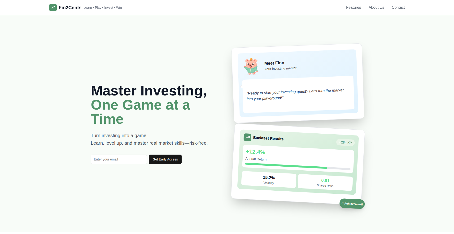 Fin2Cents: 模拟投资沙盒