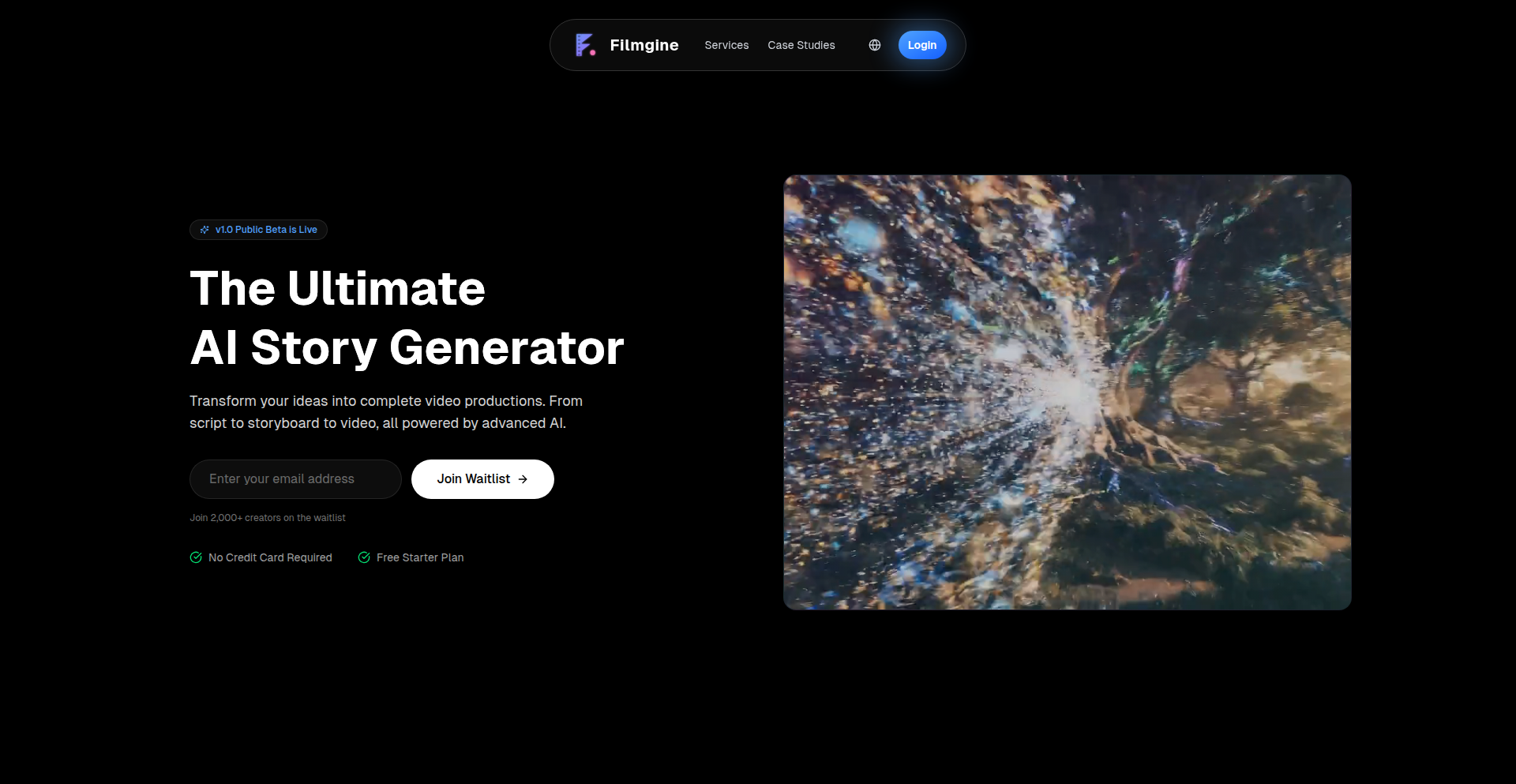 Filmgine: AI 故事创意与视频生成引擎