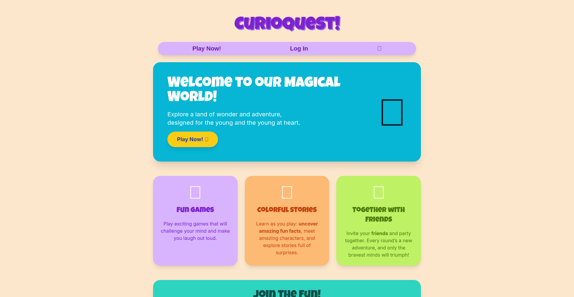 CurioQuest - PWA Trivia Engine