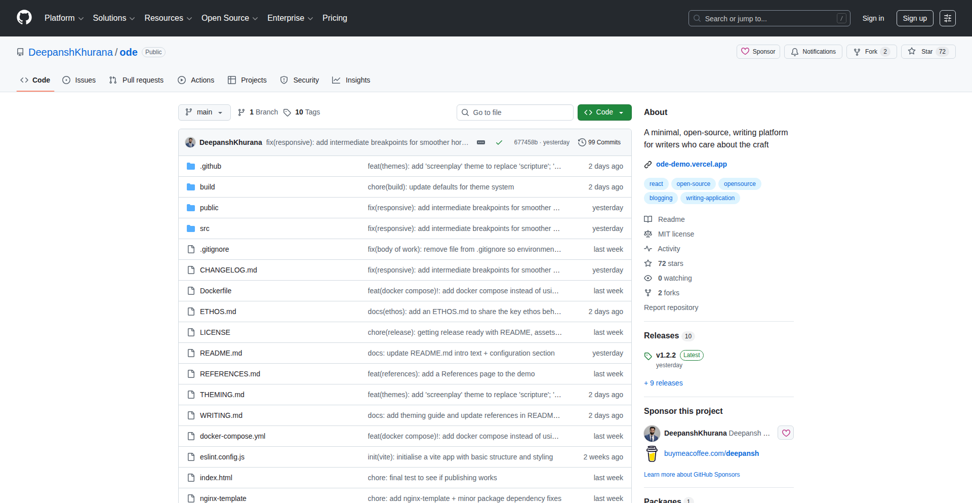 Ode: The Minimalist Writer's Forge