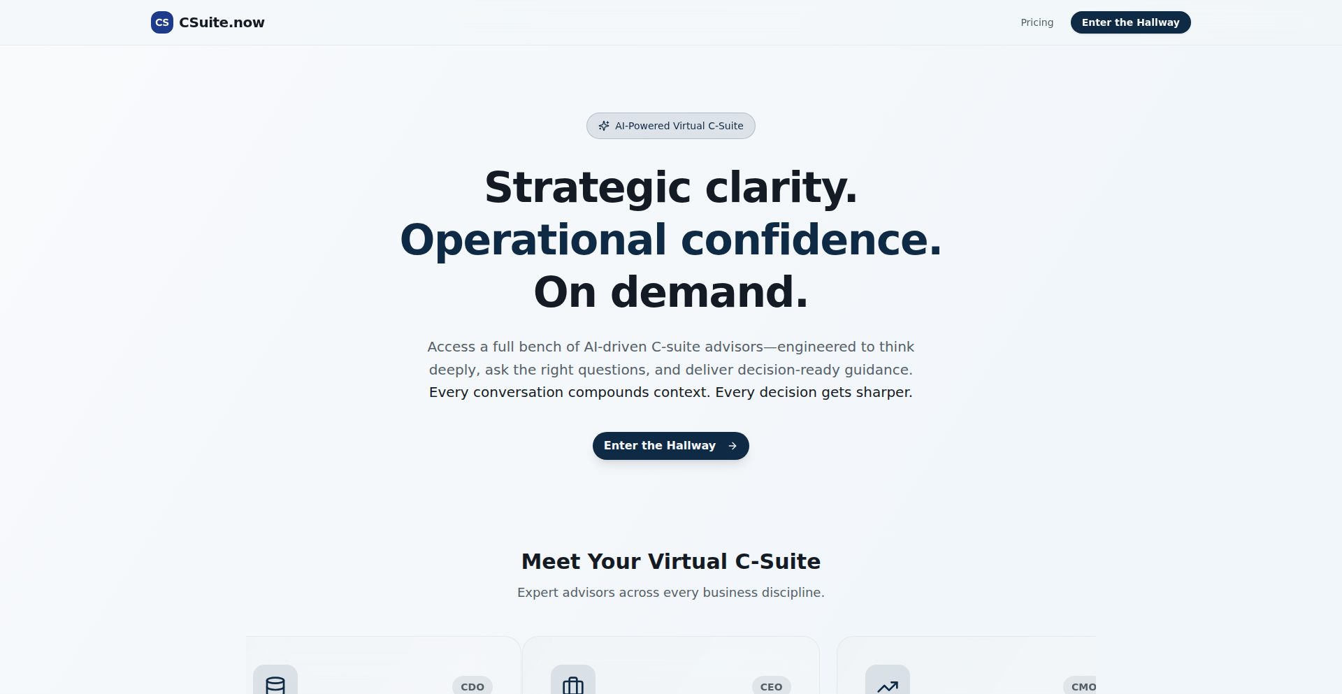 CSuite.Now AI Executive On-Demand