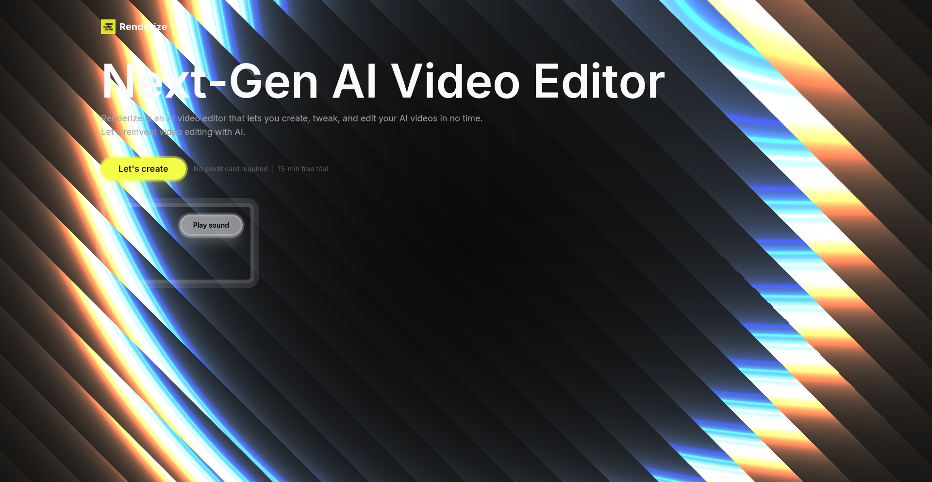 RenderizeAI Video Weaver
