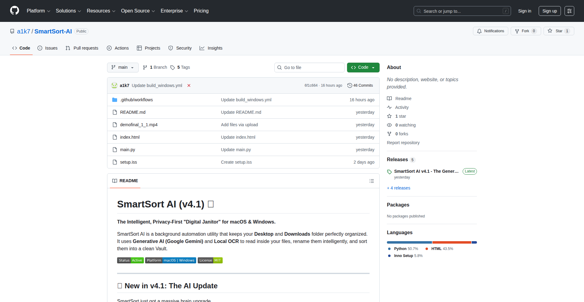 SmartSort AI: Local-First OCR File Organizer