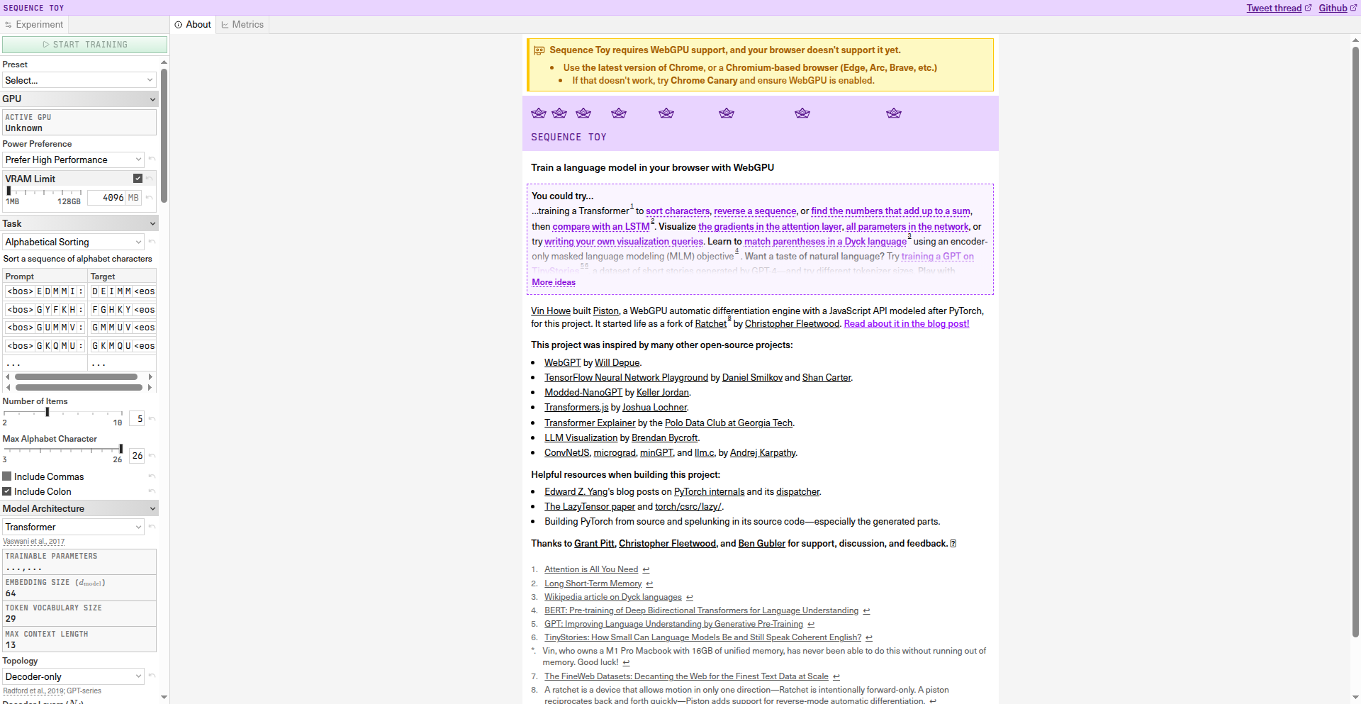 BrowserLLM Playground