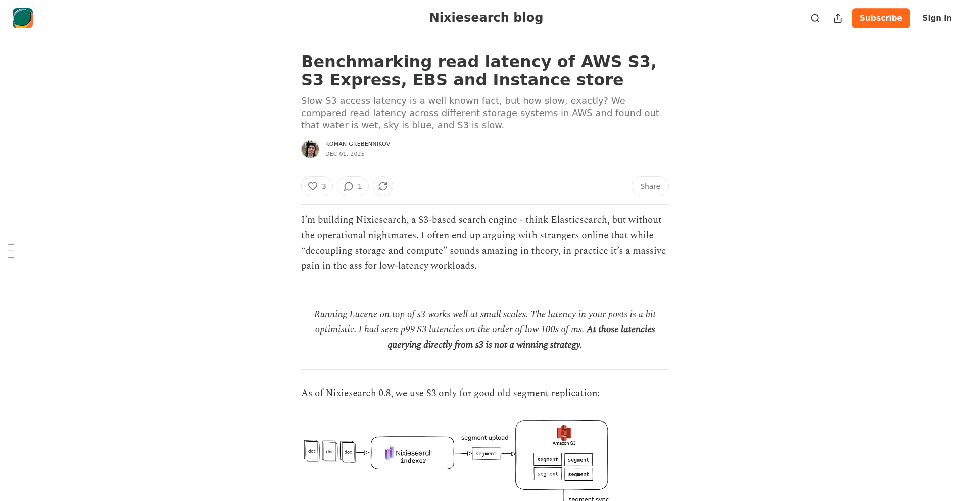 Cloud Storage Latency Explorer