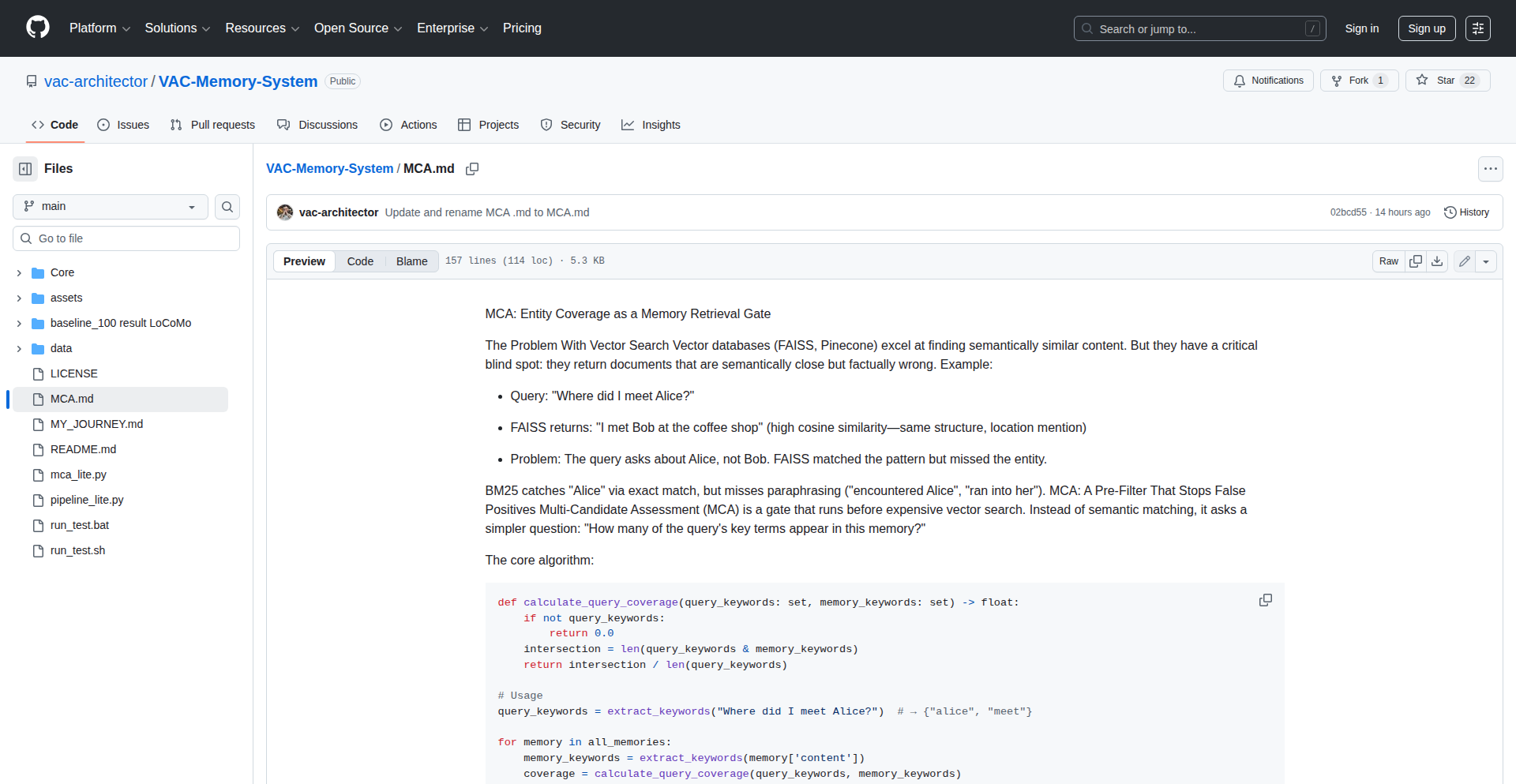 MemoryGate: Contextual Recall Engine