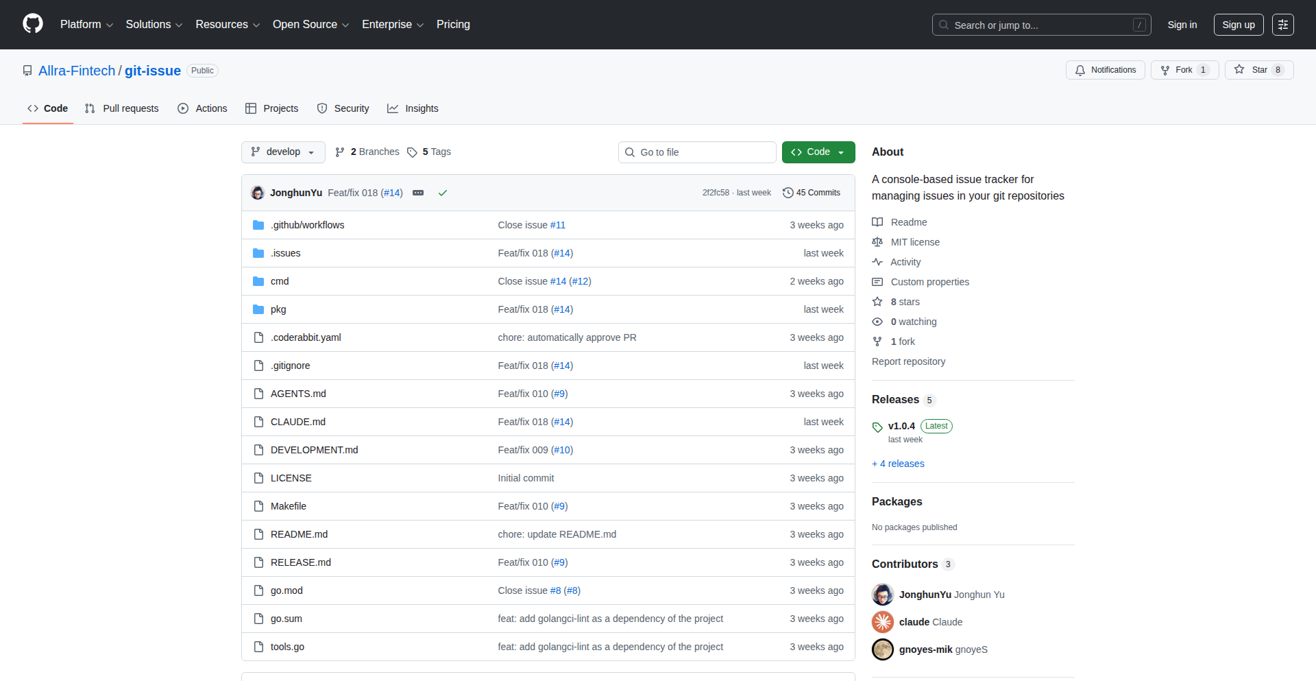 GitRepo Issue Manager