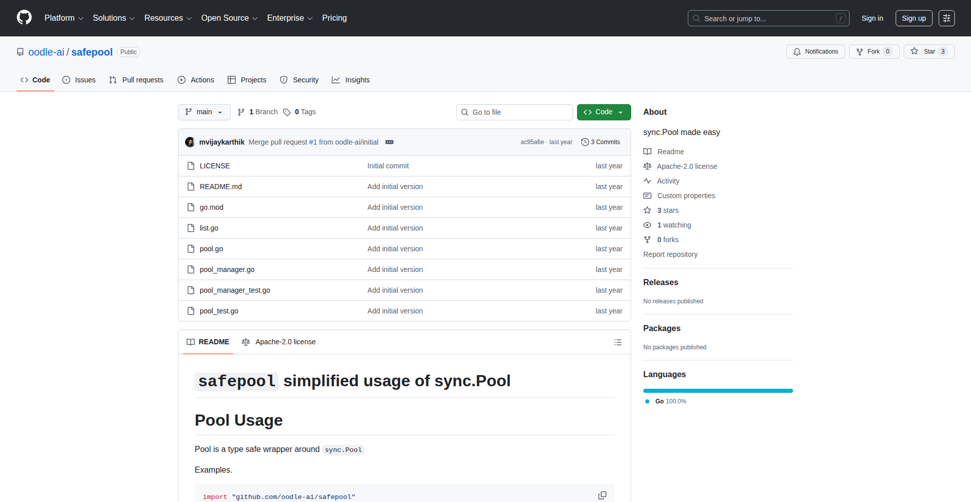 SafePool：Go语言的类型安全对象池
