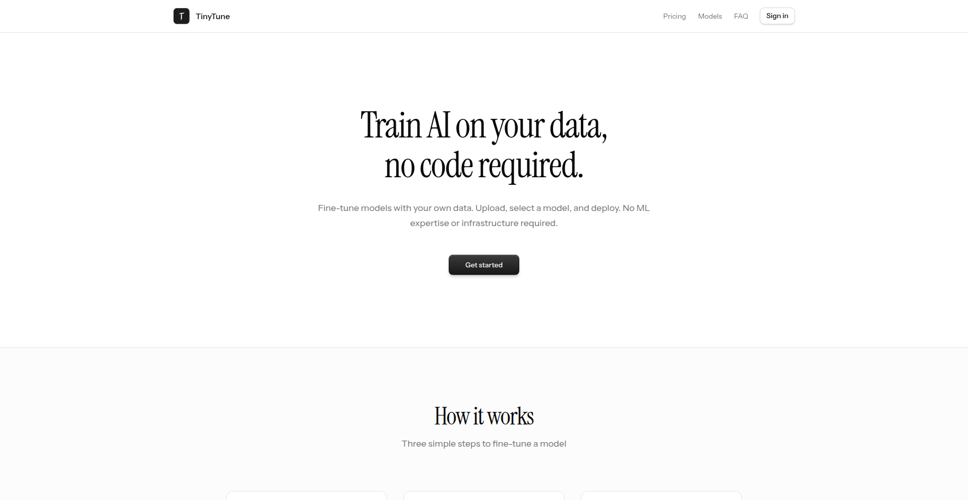 零代码AI微调管家