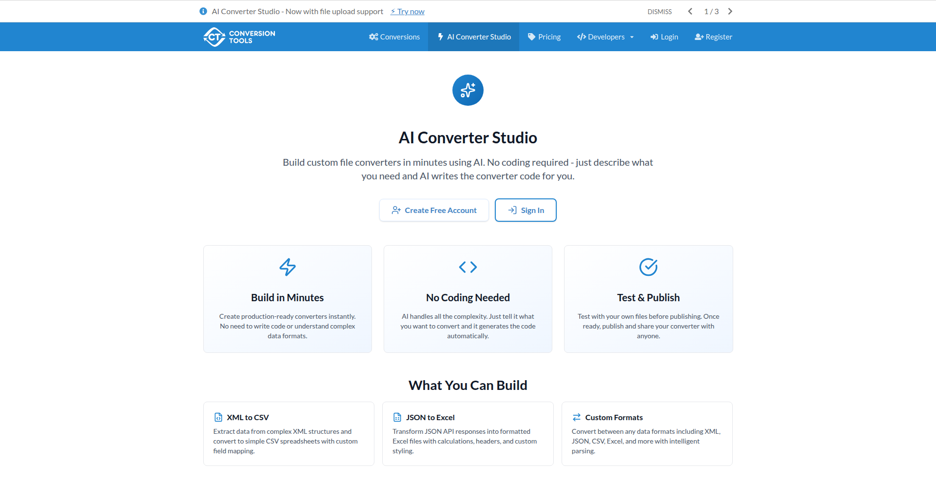 AI文件转换魔法工厂