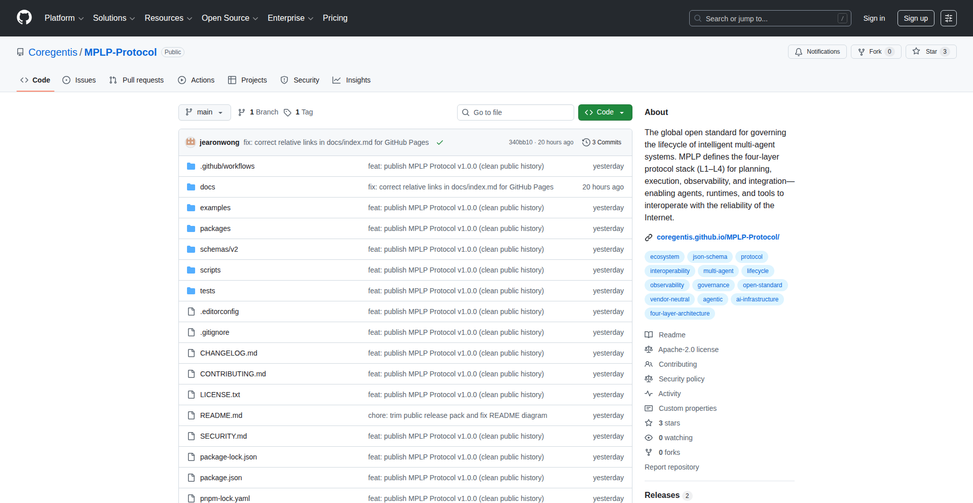 MPLP - AI智能体生命周期协议