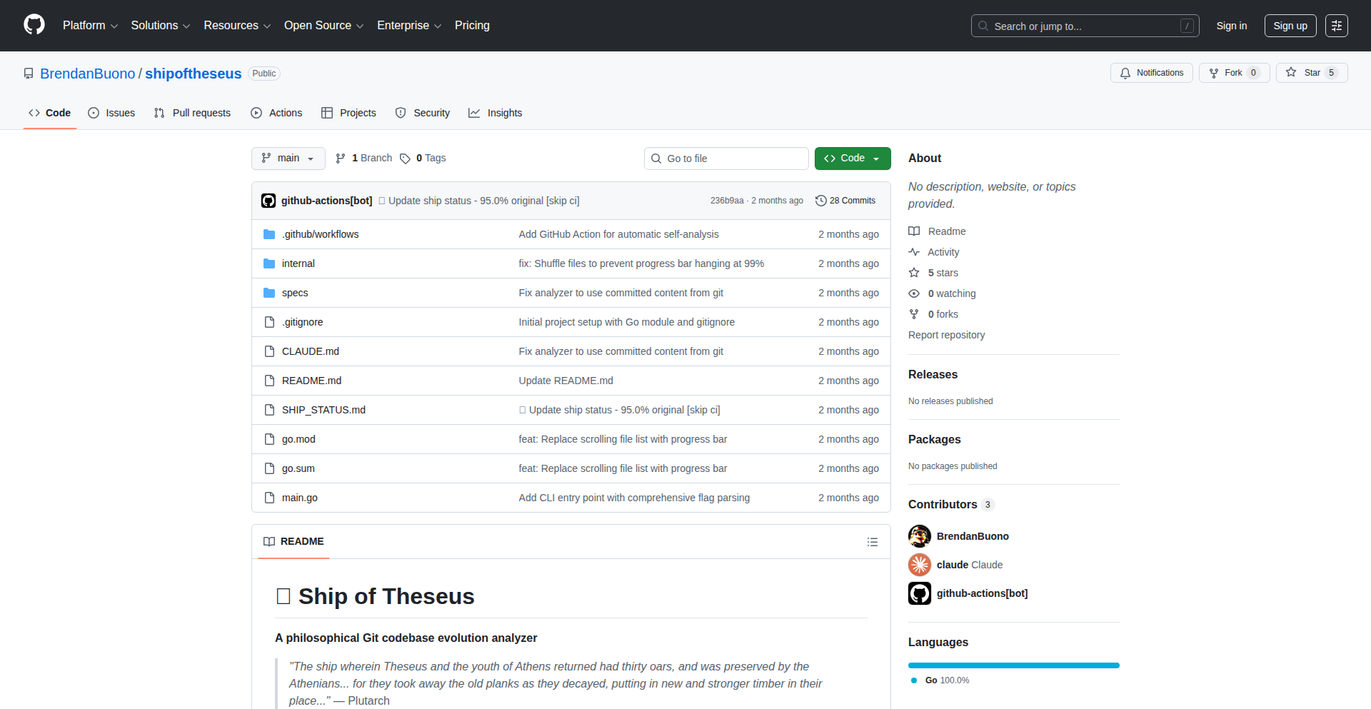 刻舟求剑 CLI (Ship of Theseus CLI)