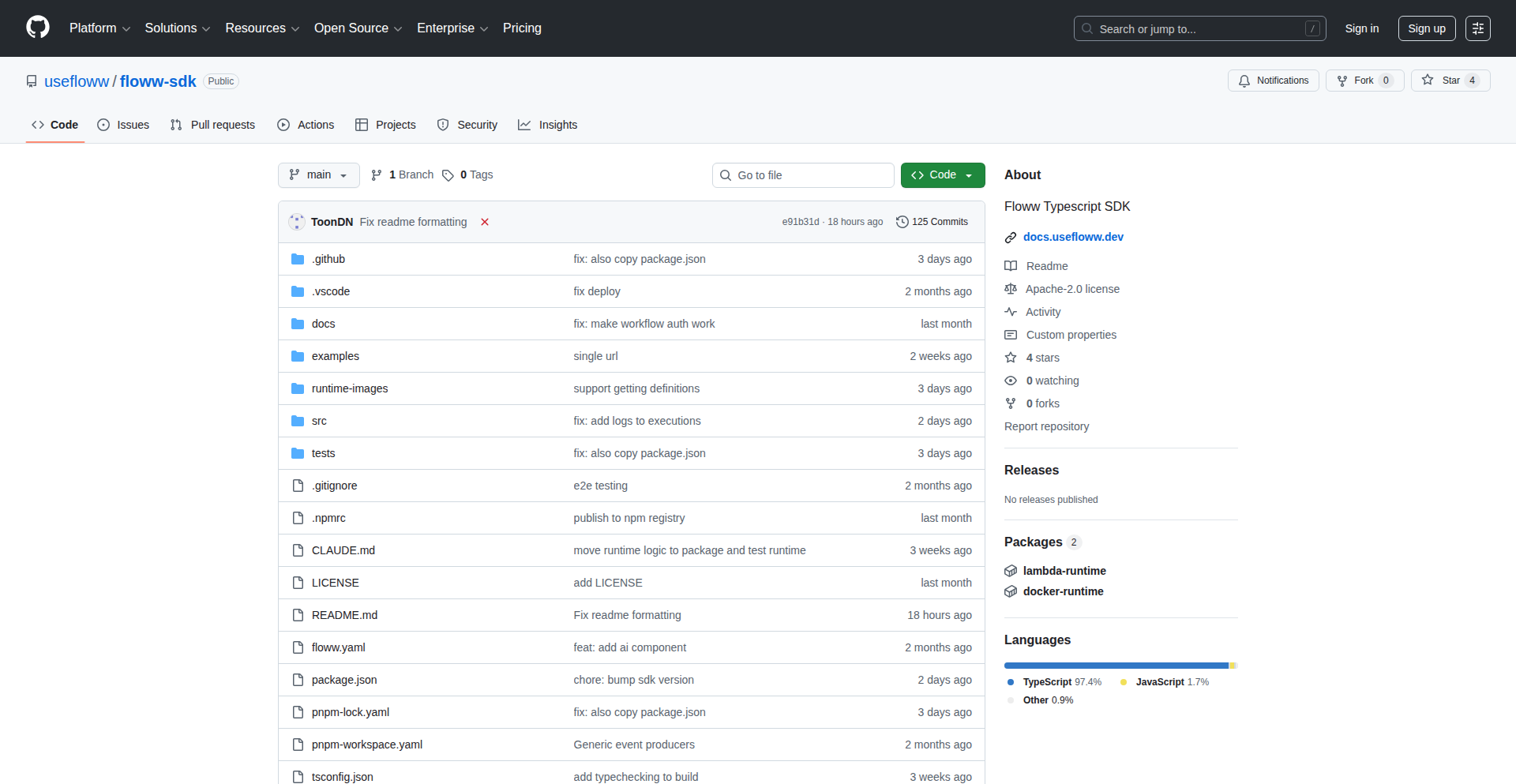 Floww: 代码驱动的自动化引擎