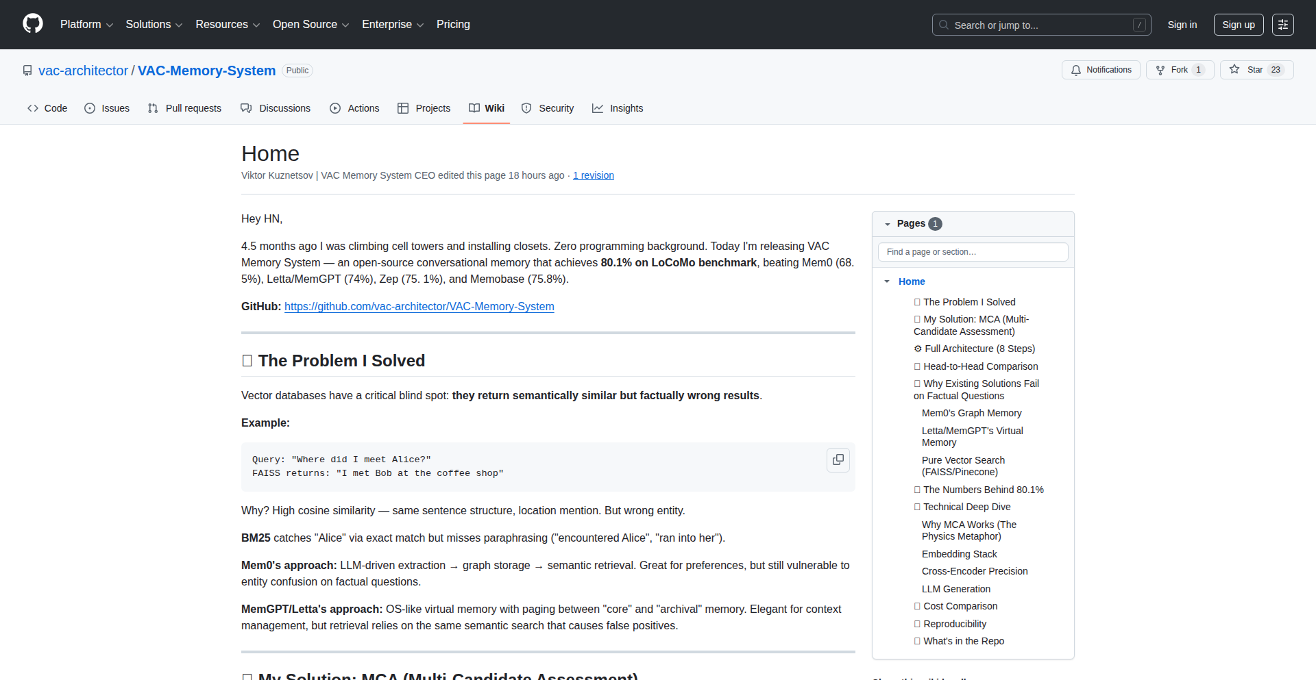 VAC Memory: 内存特征识别加速器
