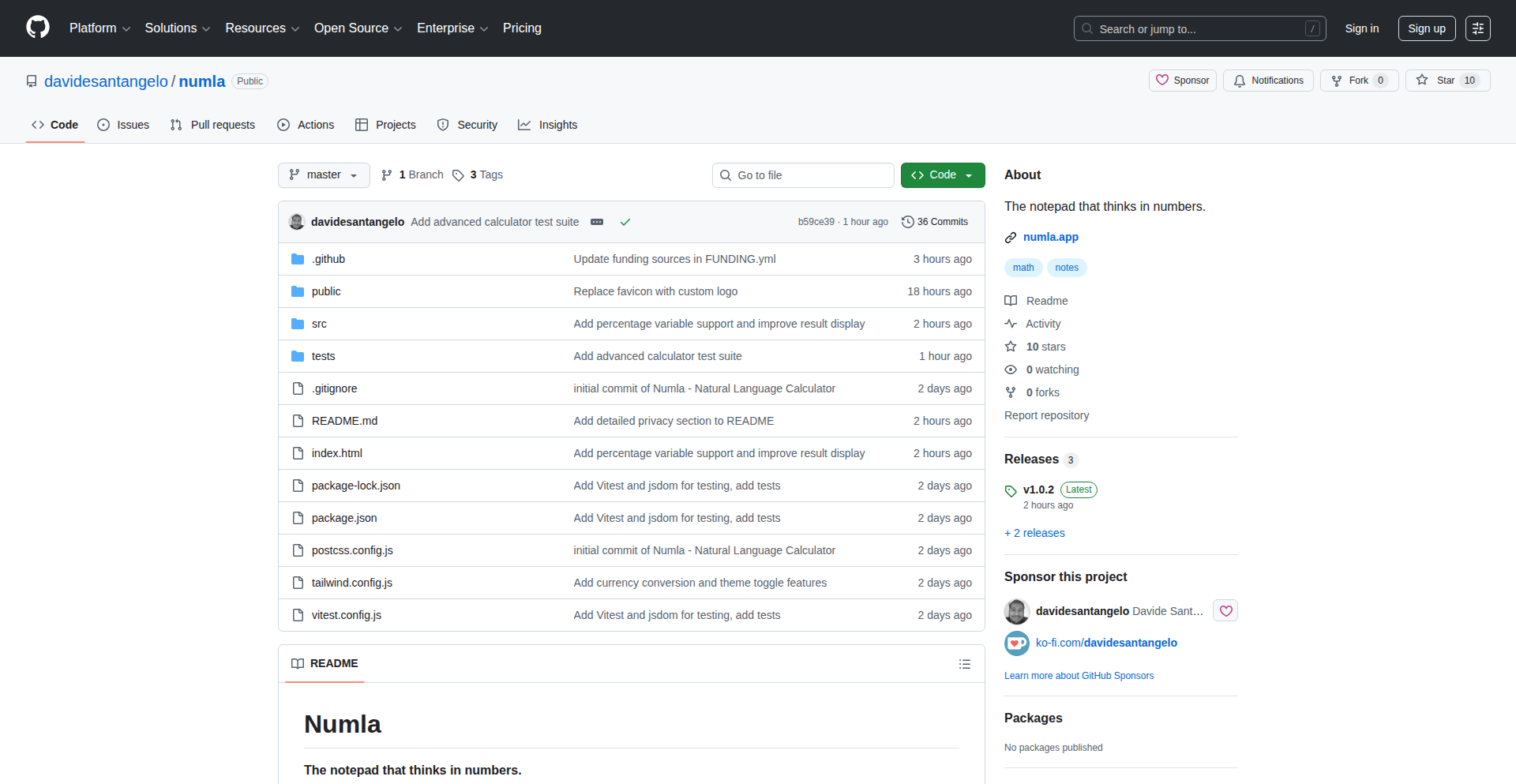 Numla: 数字思维笔记
