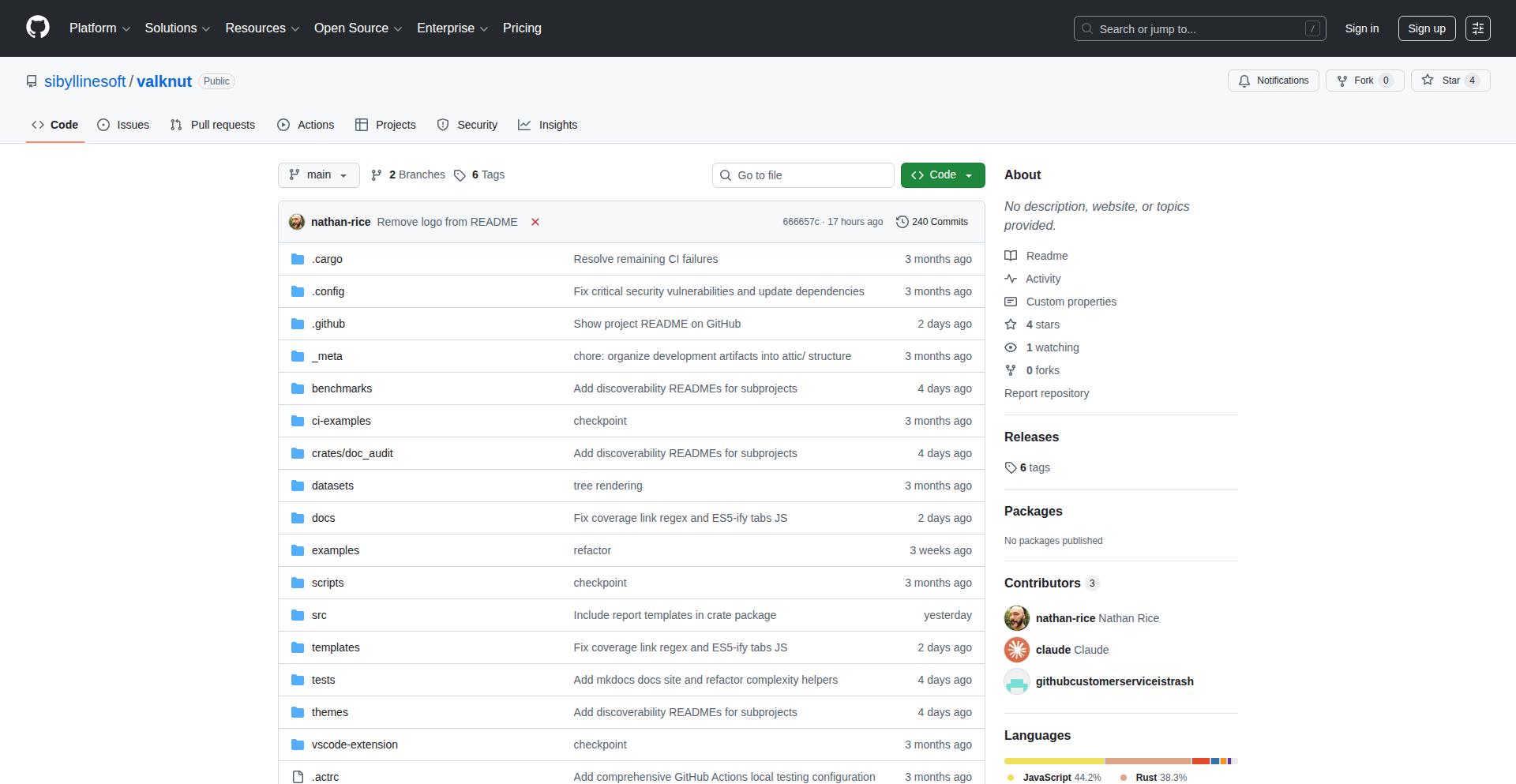 Valknut: 代码结构守护神