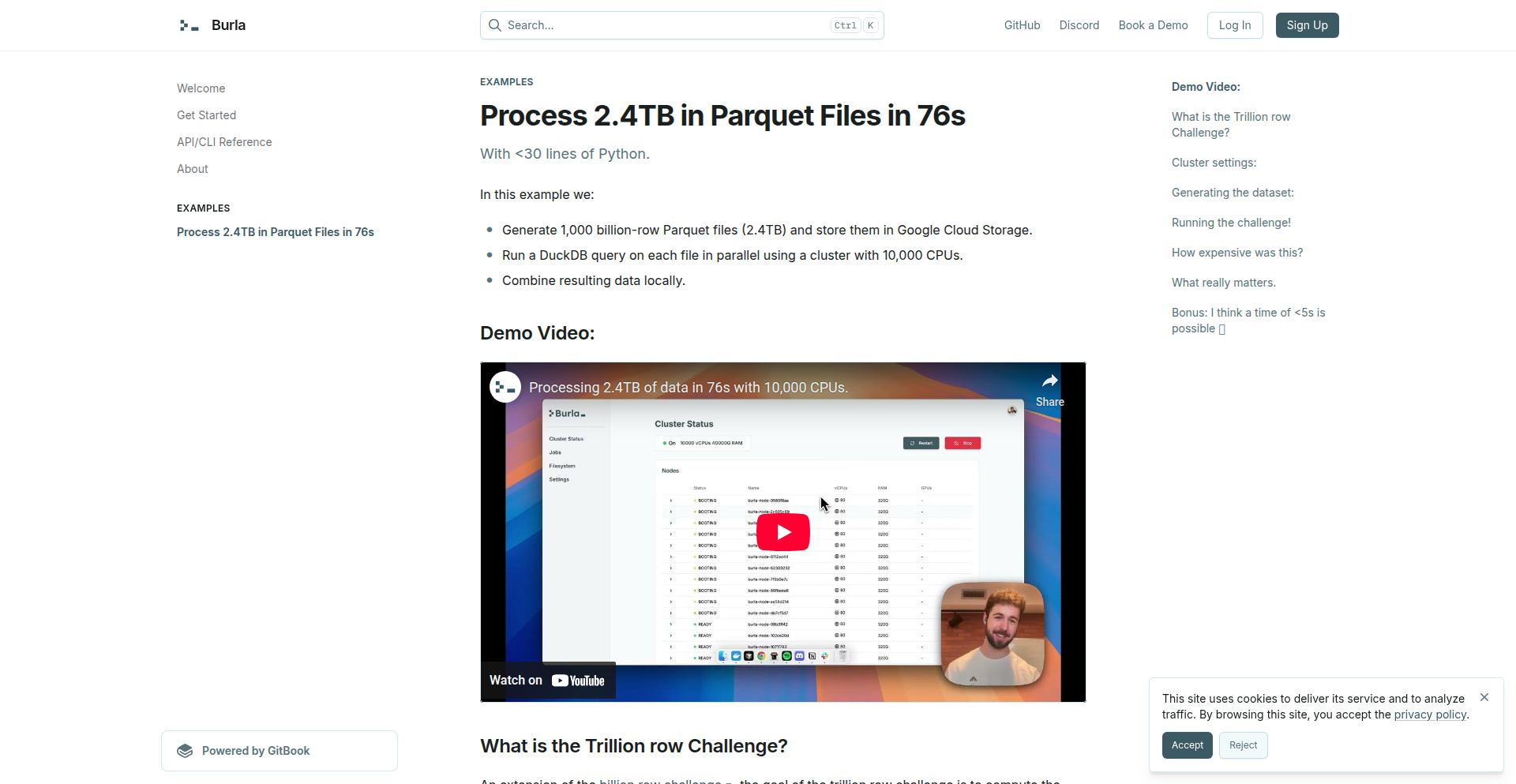 亿万行数据挑战者：10000核CPU的76秒奇迹