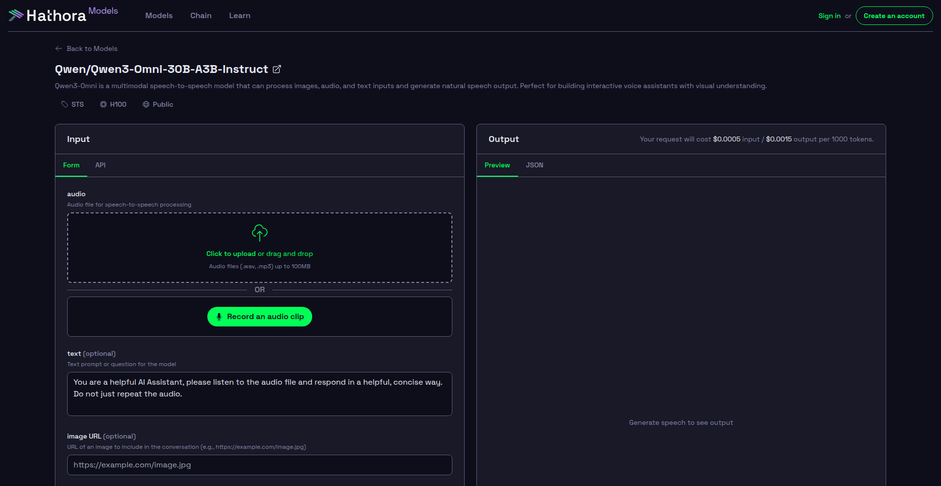 Qwen3-Omni 实时语音直译引擎