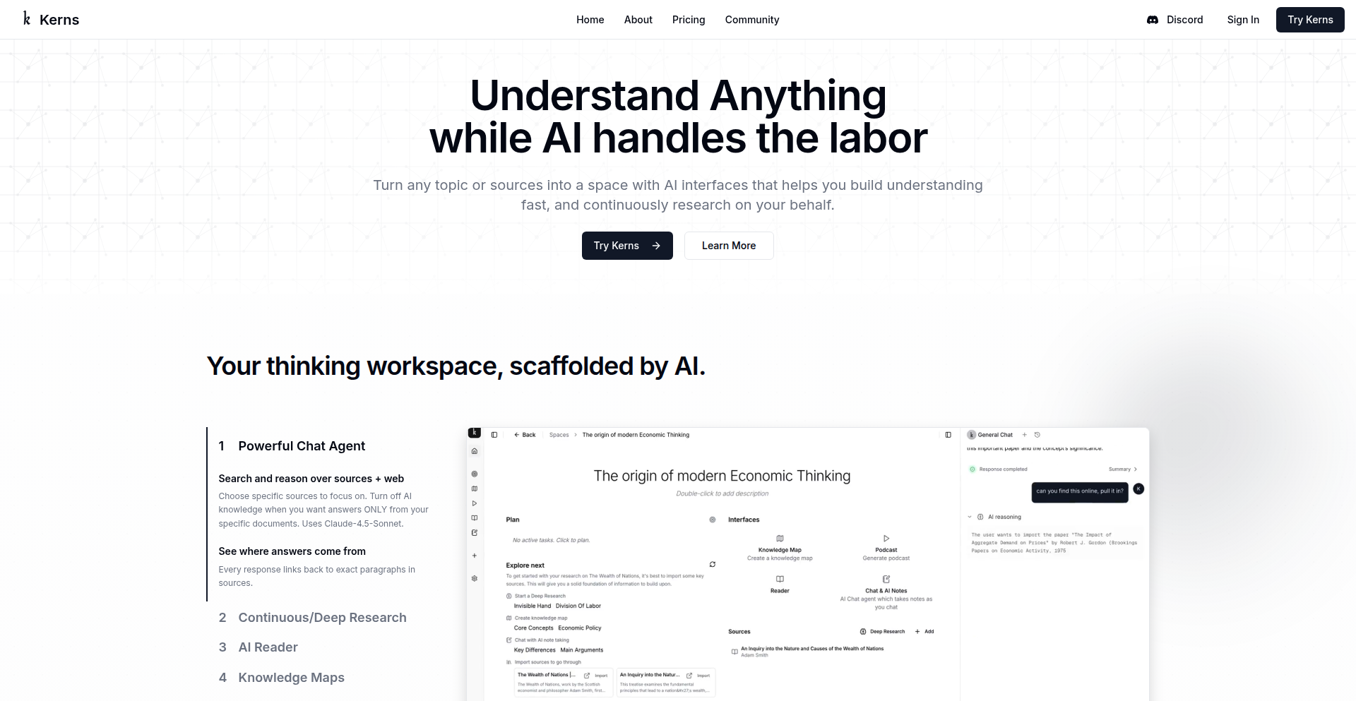 Kerns：深度理解AI助手