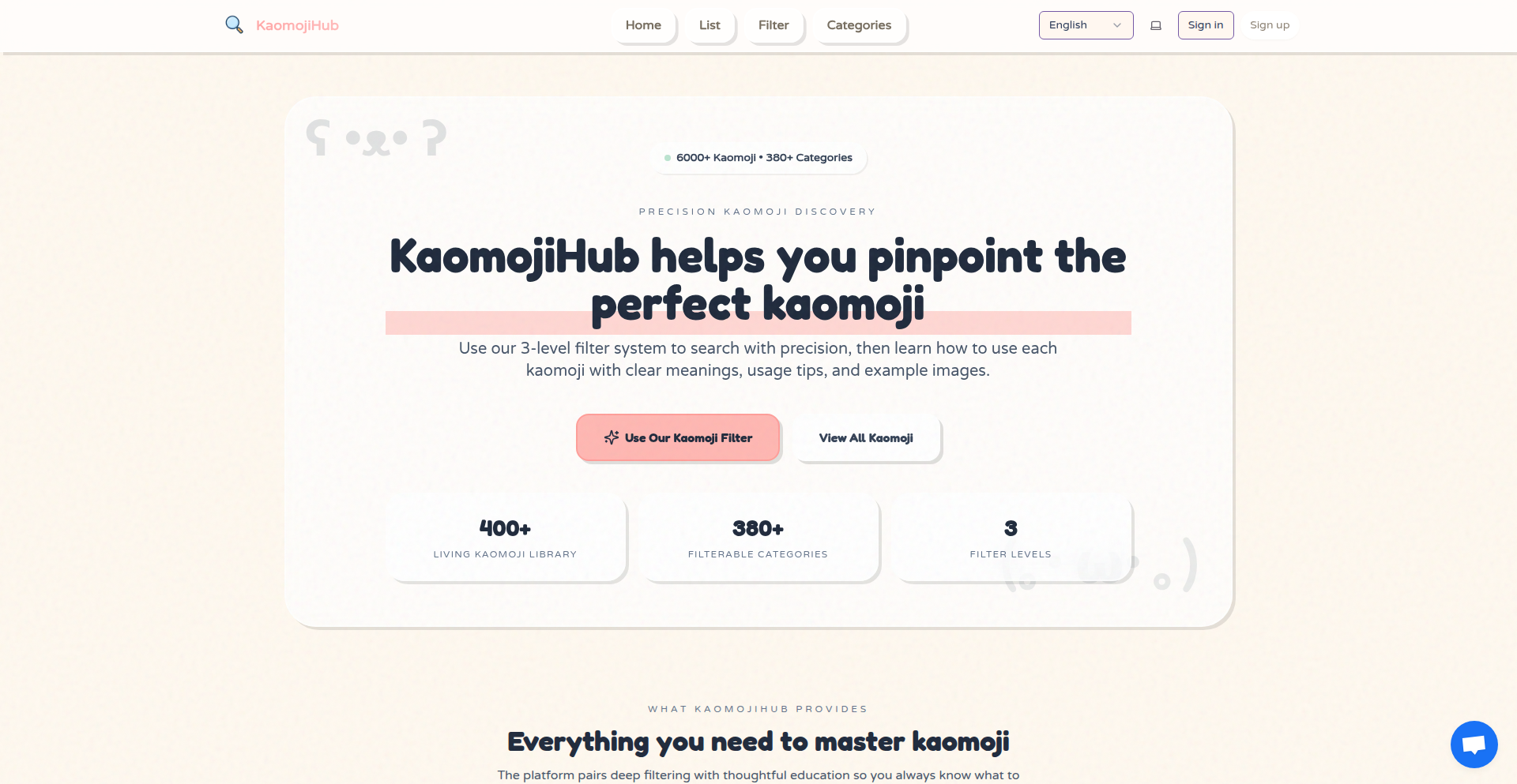 KaomojiGenius – 智能颜文字生成与解析引擎