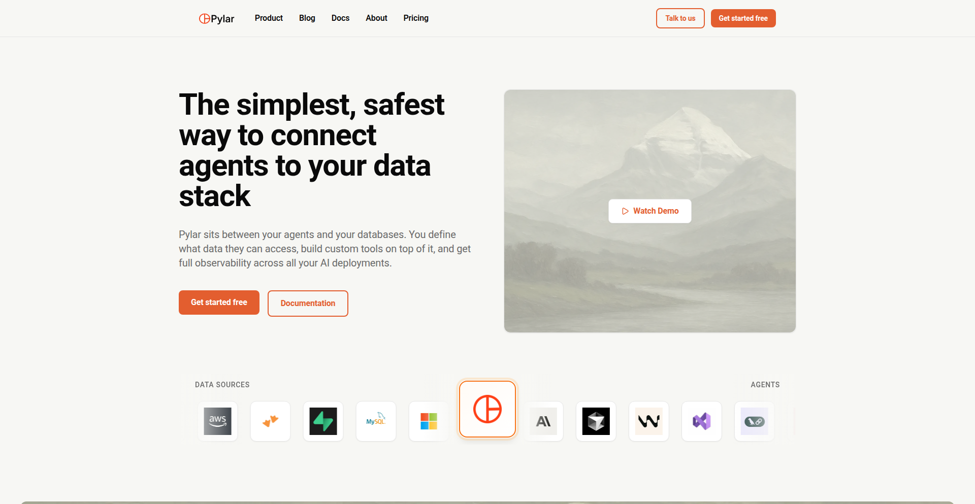 Pylar: AI代理数据卫士