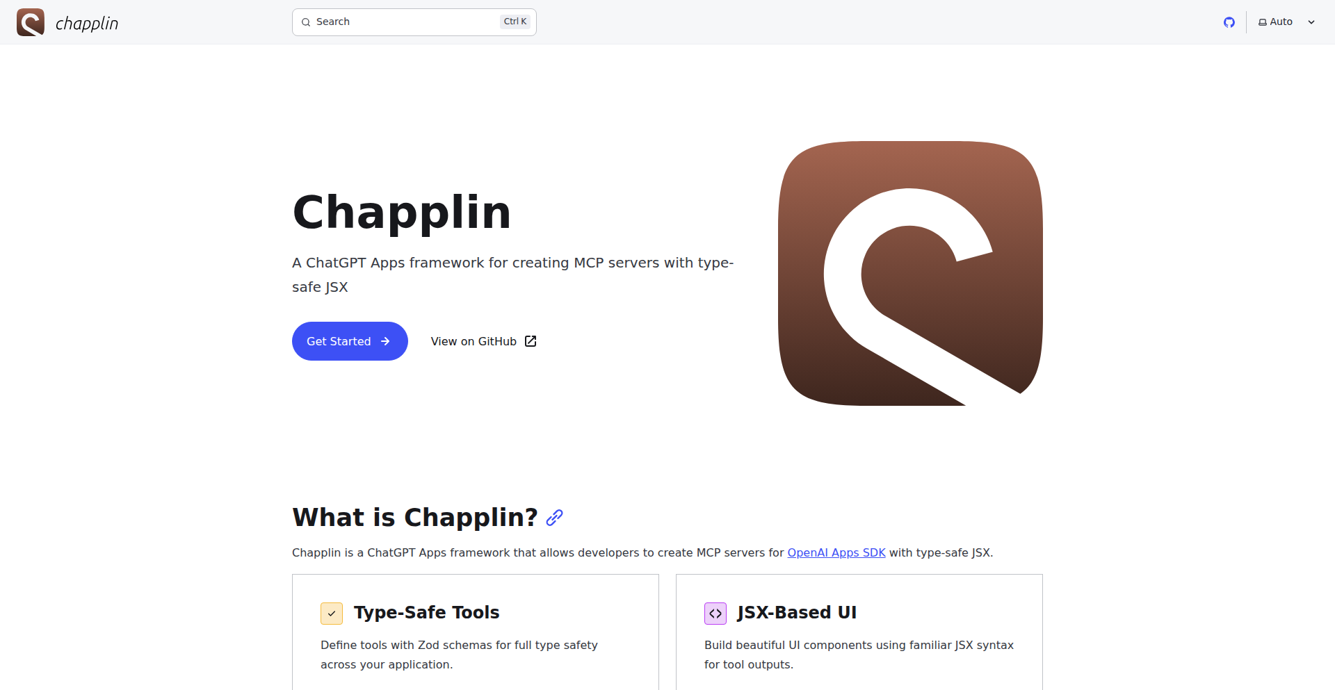 Chaplin: ChatGPT 应用的类型安全即插即用框架