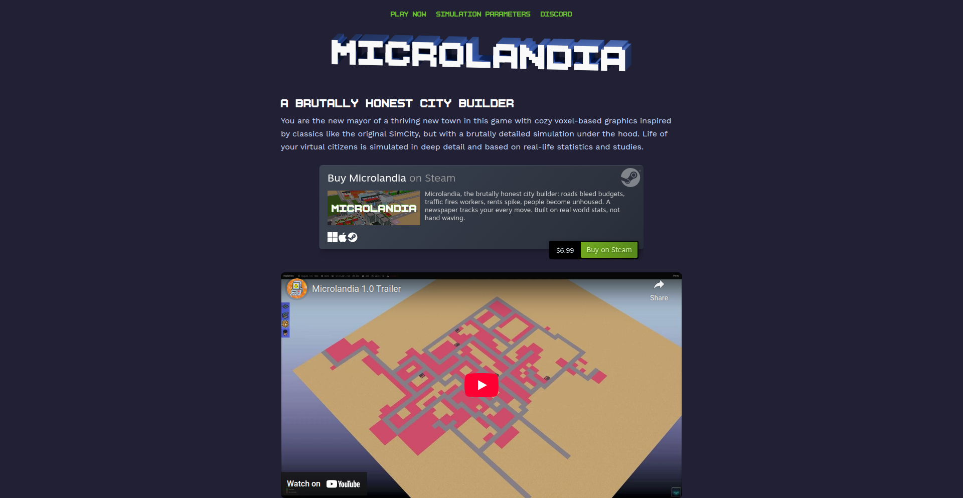 Microlandia: Deno驱动的硬核模拟城建