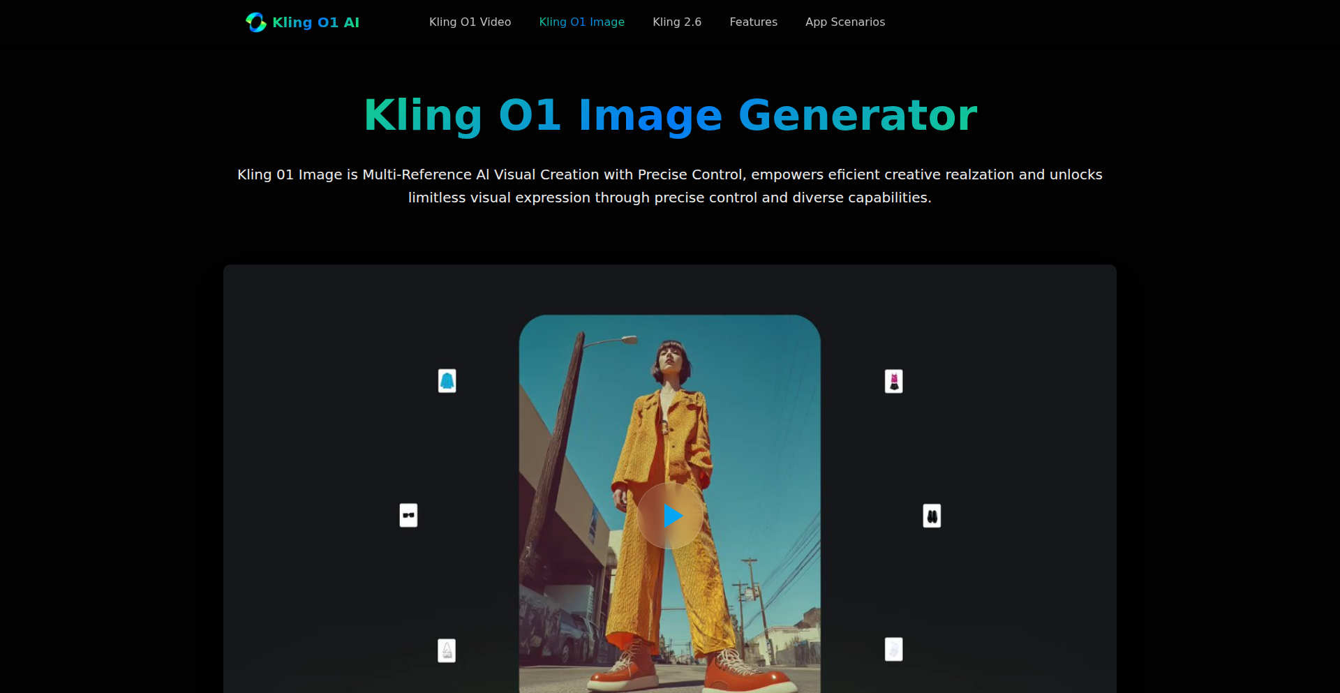 Kling O1 风格融合图像生成器