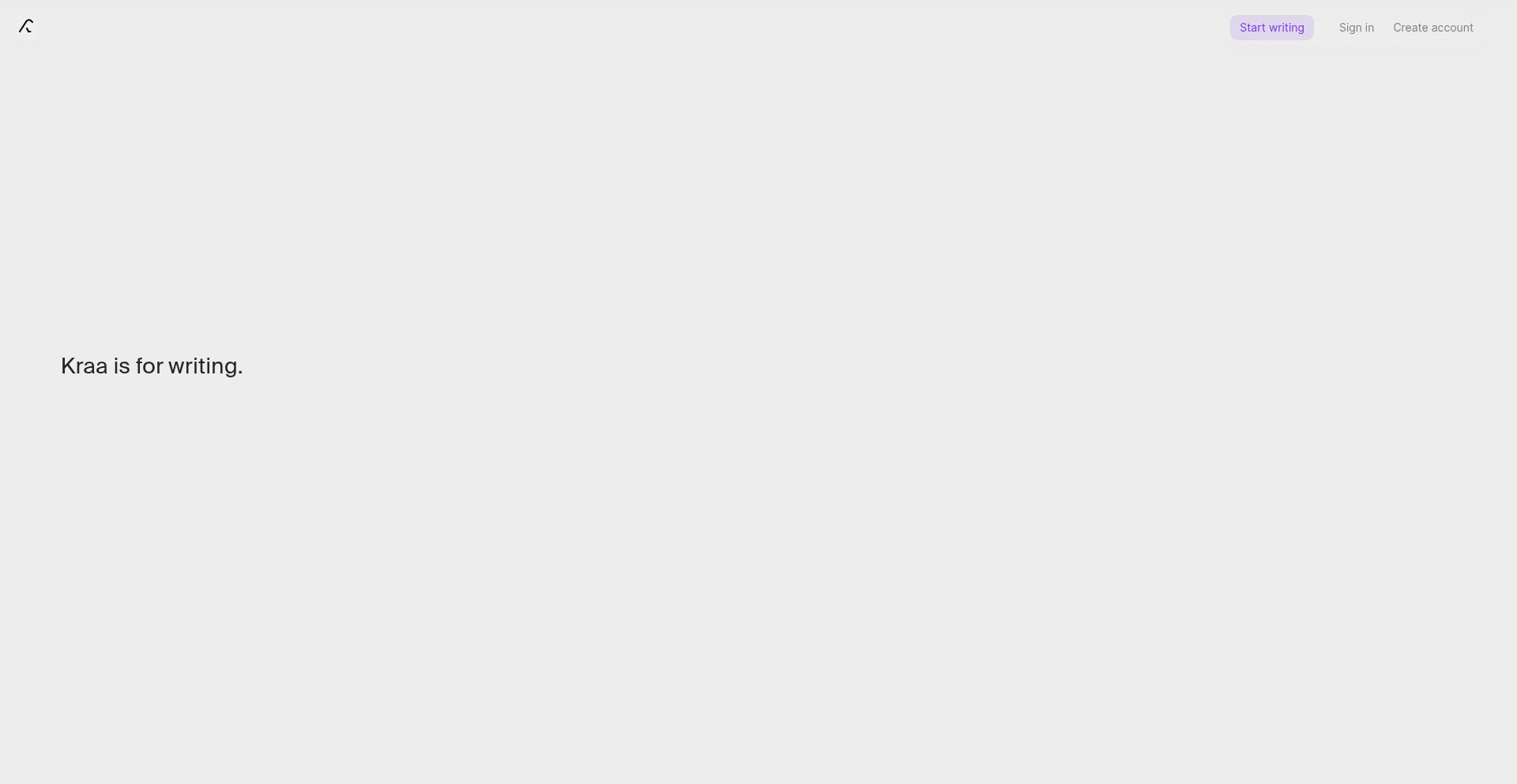 Kraa 实时协作写作引擎