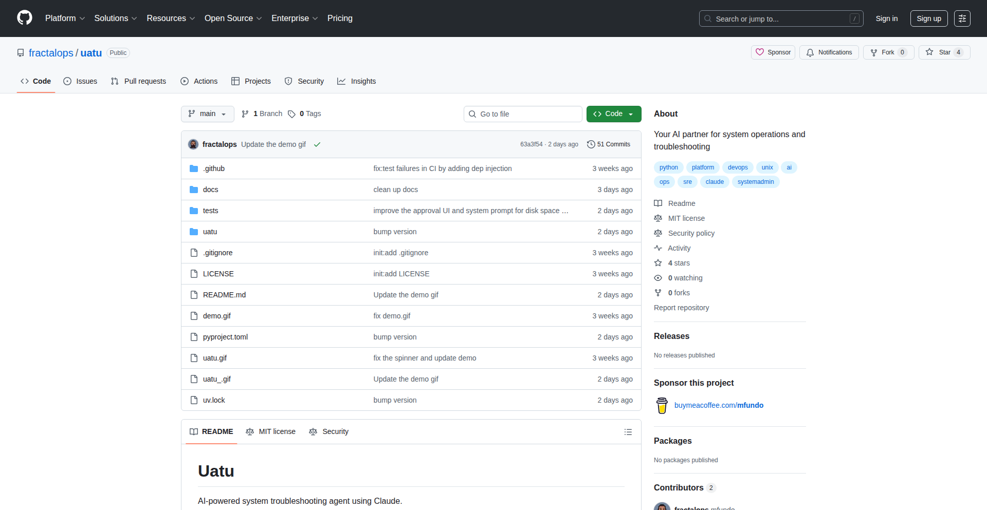 Uatu: 智能系统故障排查助手