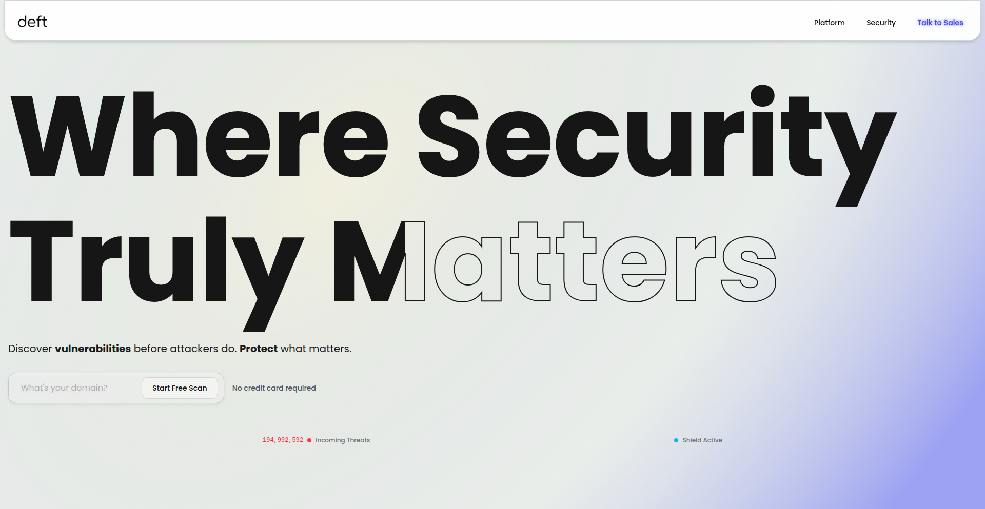 Deft 零成本域名安全扫描仪